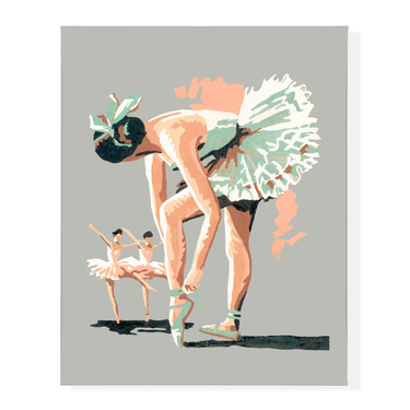 Minty Ballerina | Canvas