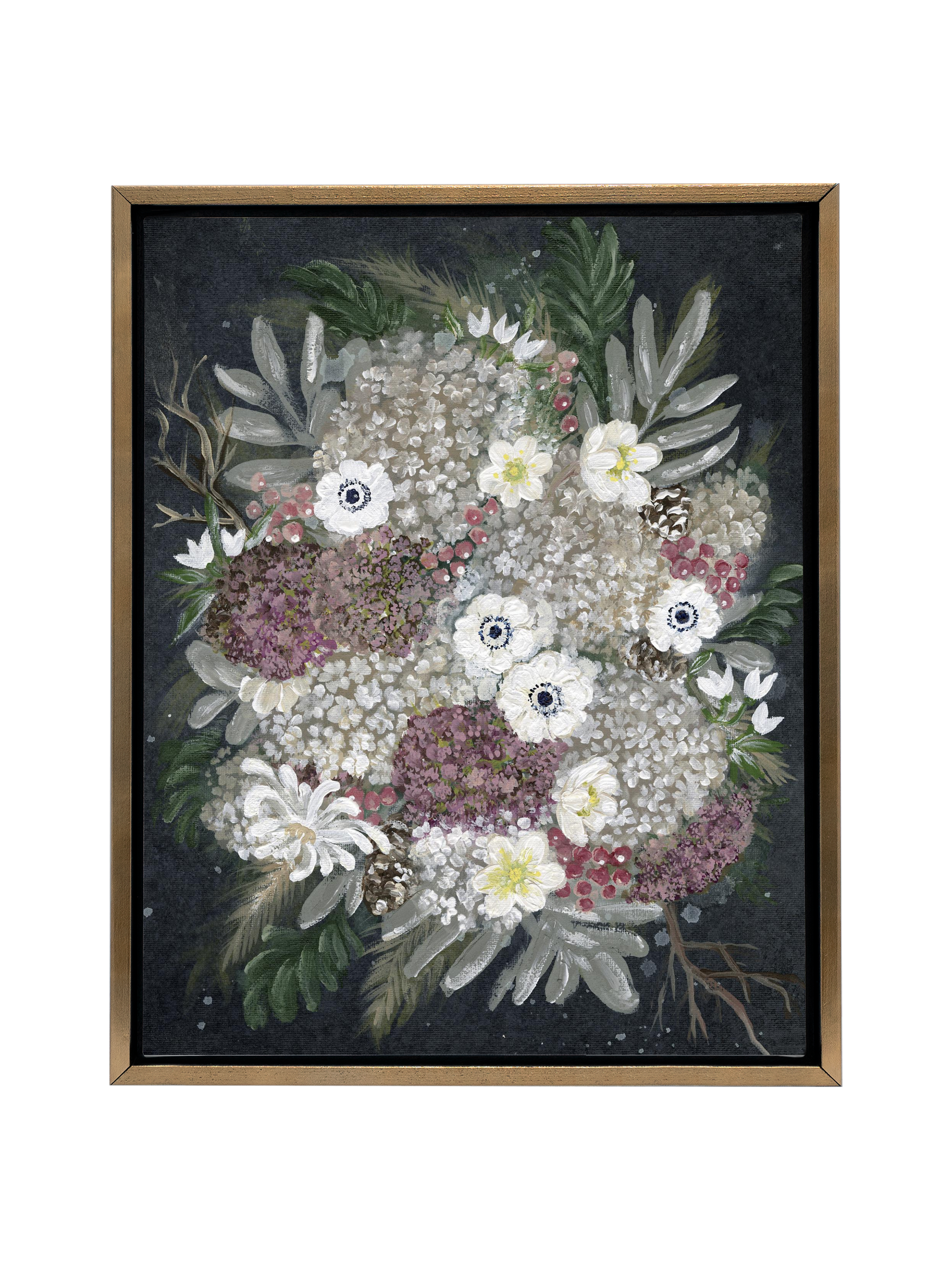 Moonlit Blooms | Canvas