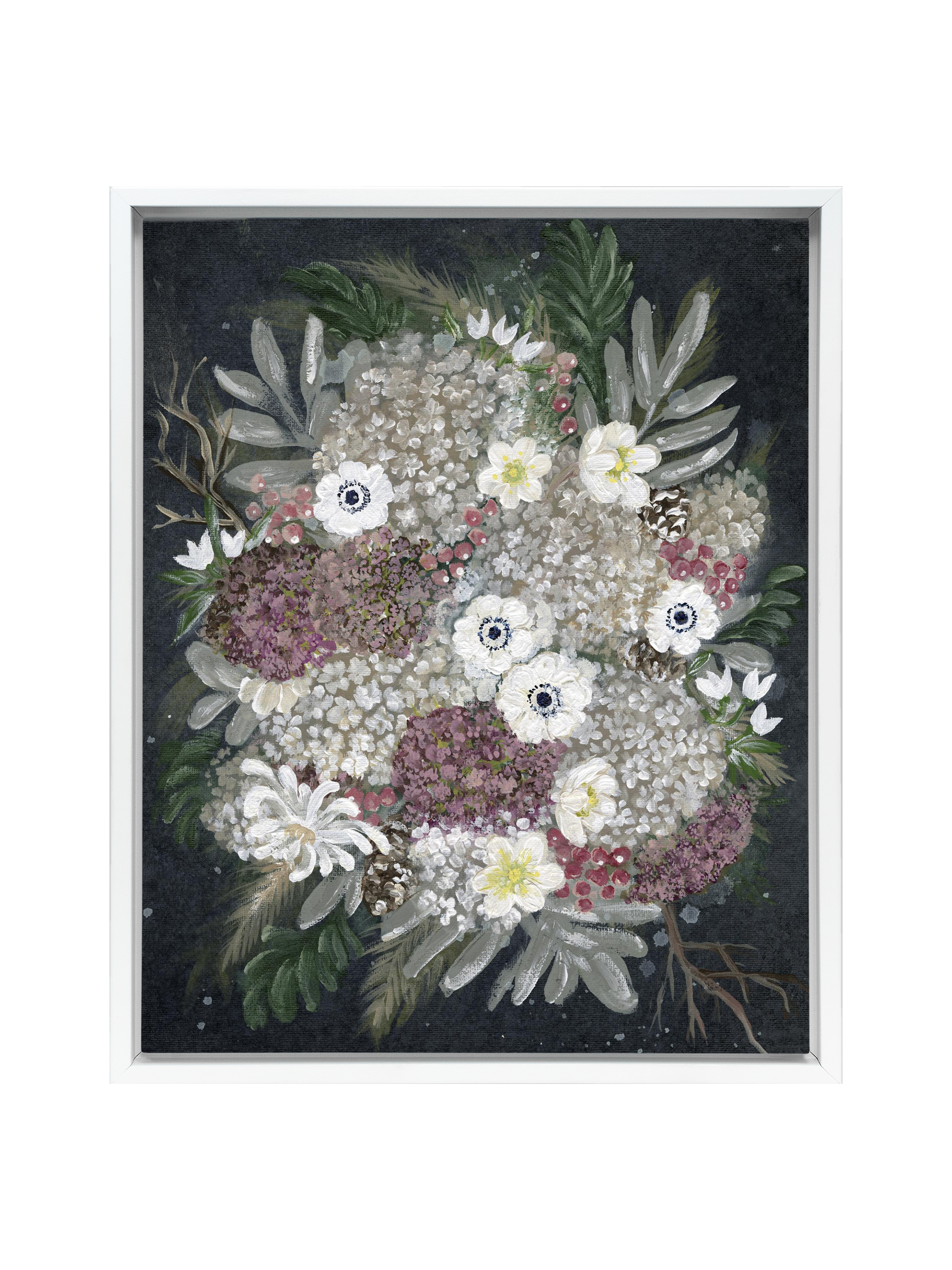 Moonlit Blooms | Canvas