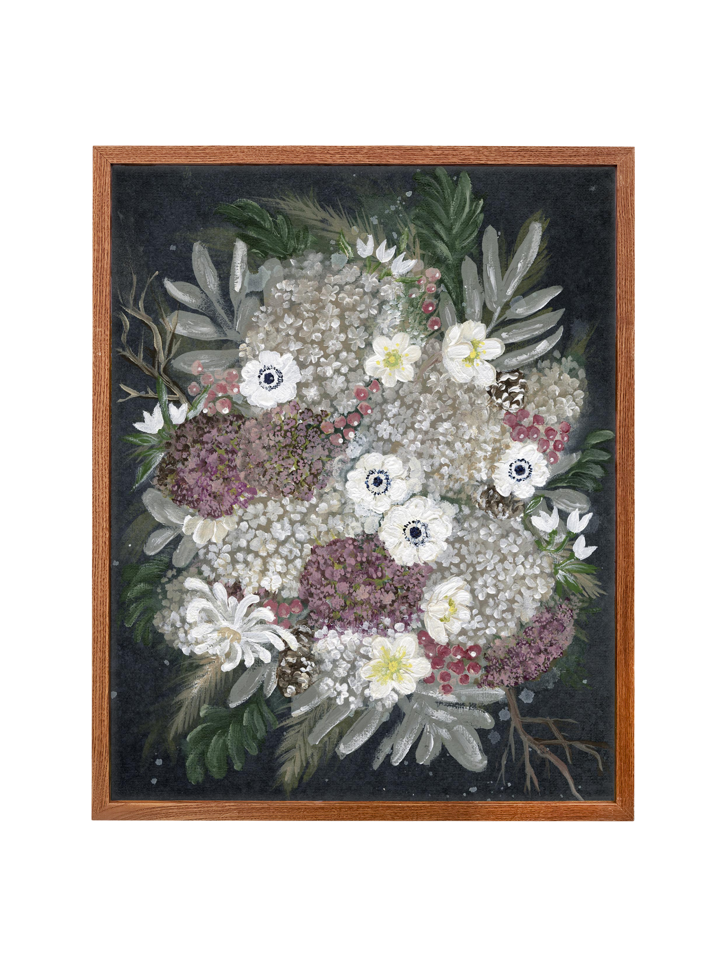 Moonlit Blooms | Canvas