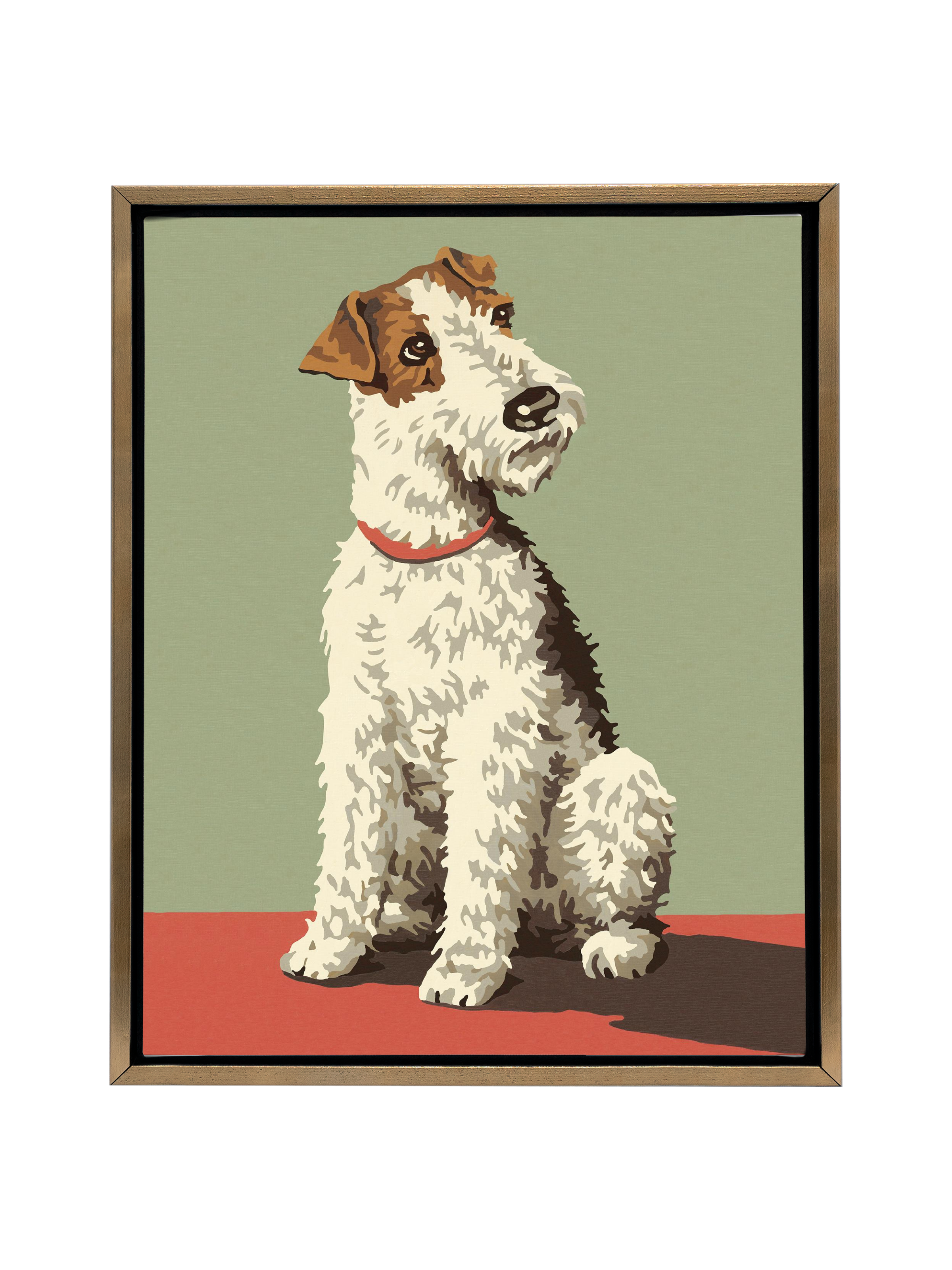 Morgan the Terrier | Canvas