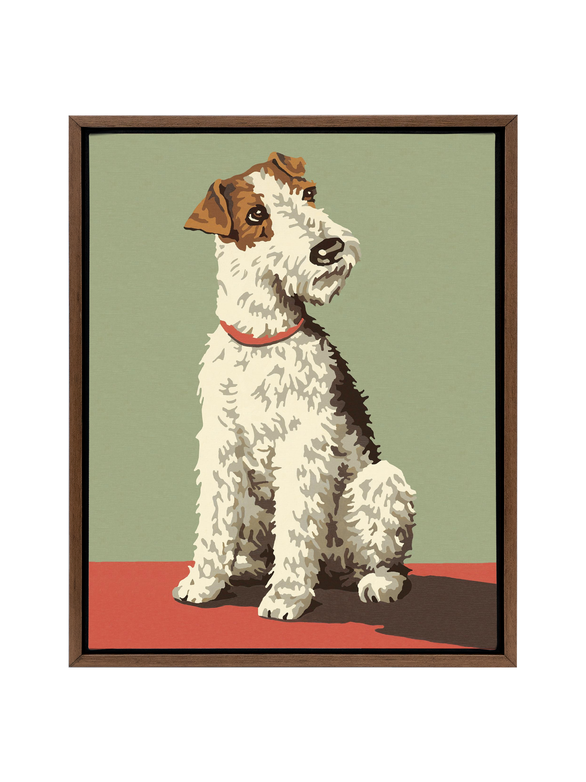 Morgan the Terrier | Canvas