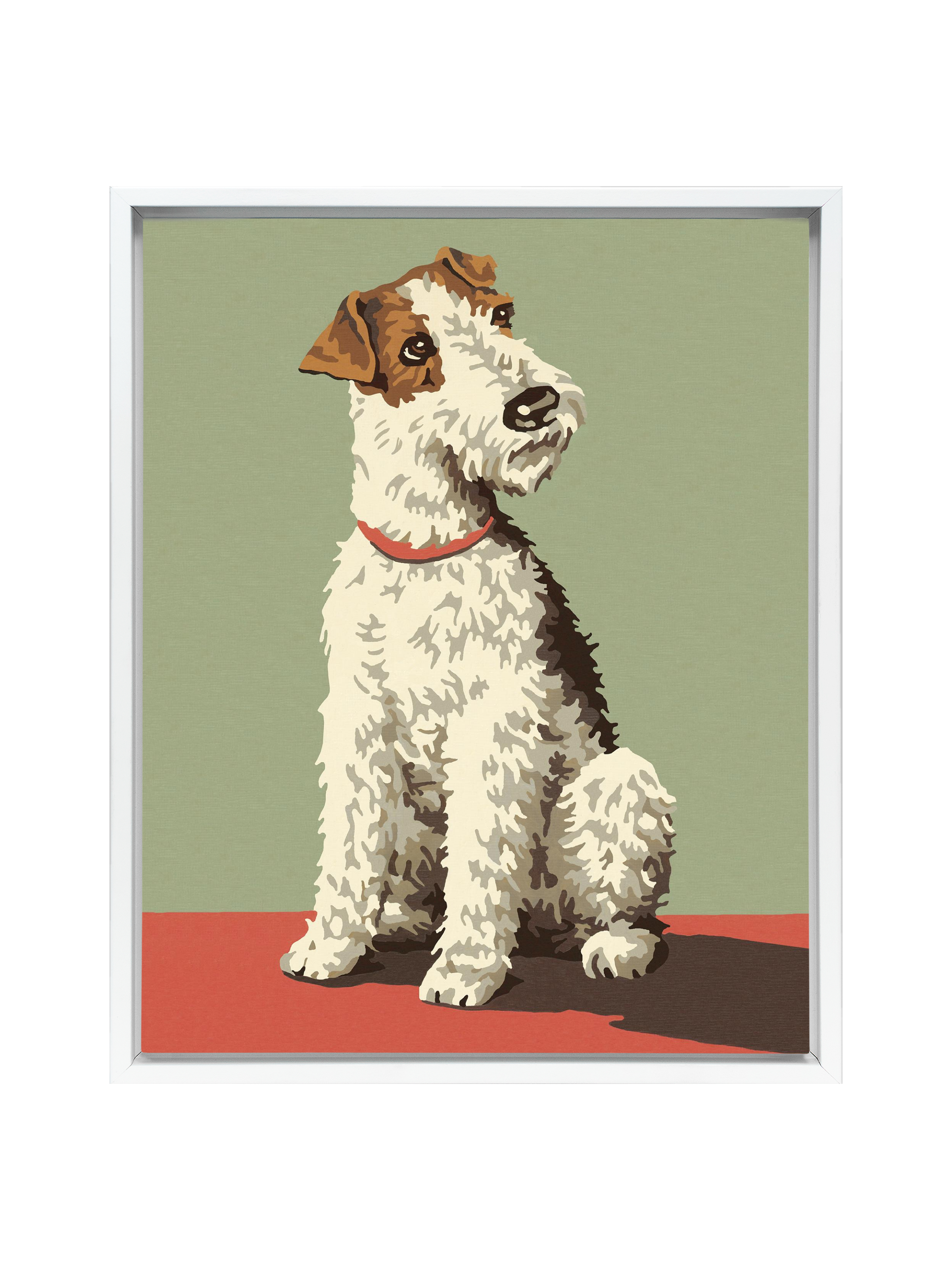 Morgan the Terrier | Canvas