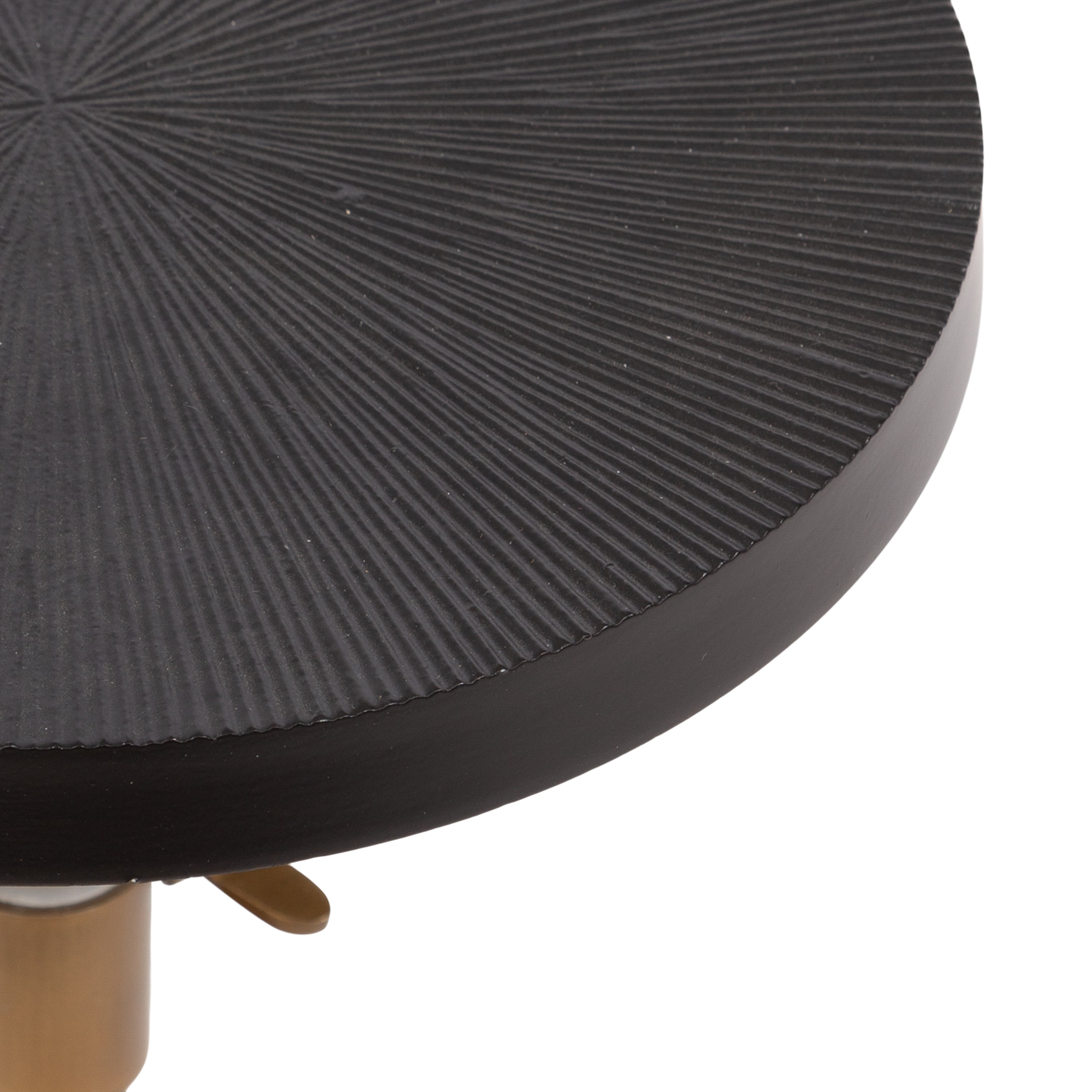 Engles Adjustable Embossed Metal Table and Plant Stand