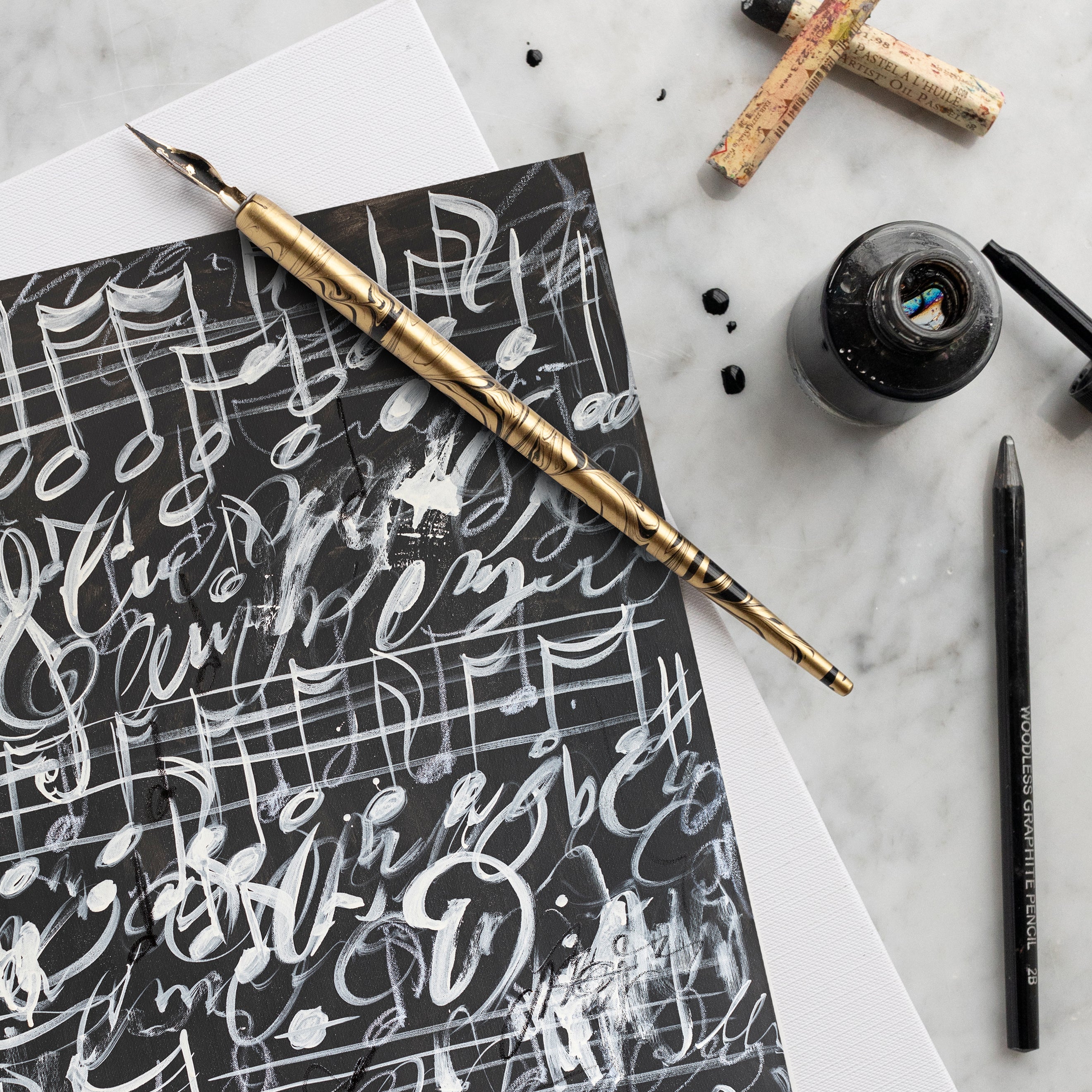 I Dream in Music Luxe Art Print