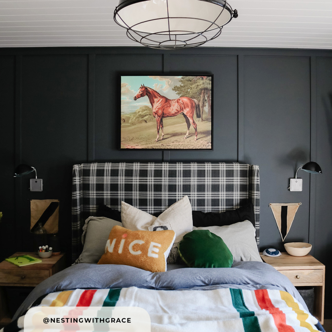 Horse Against Aqua Sky | Canvas