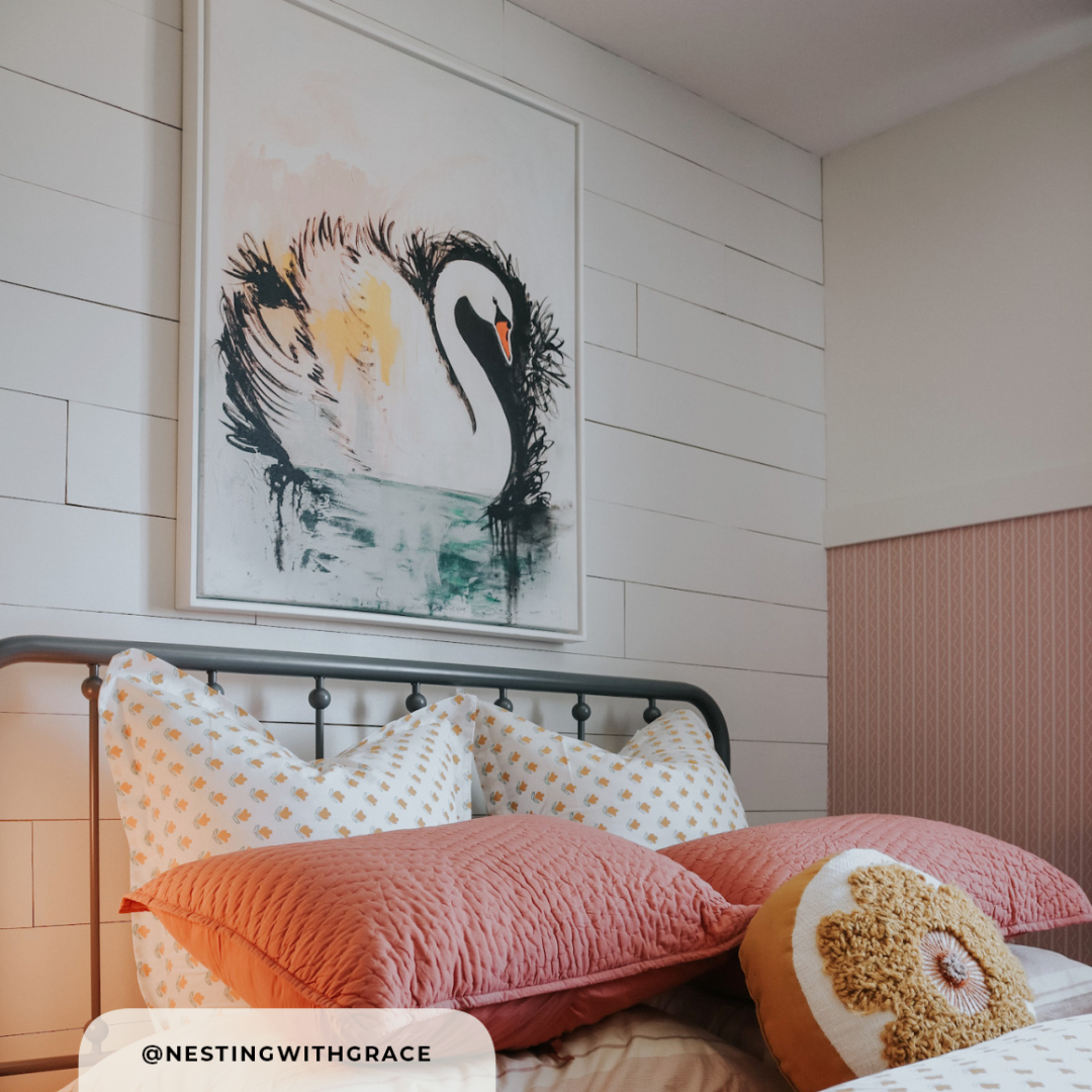 Swan Lake Canvas Wall Art
