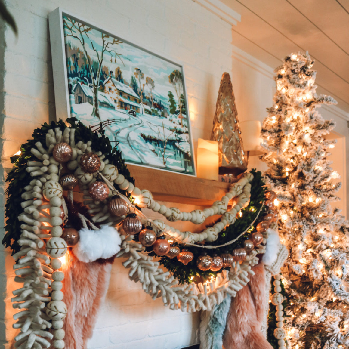 Winter Paint by Number | Canvas