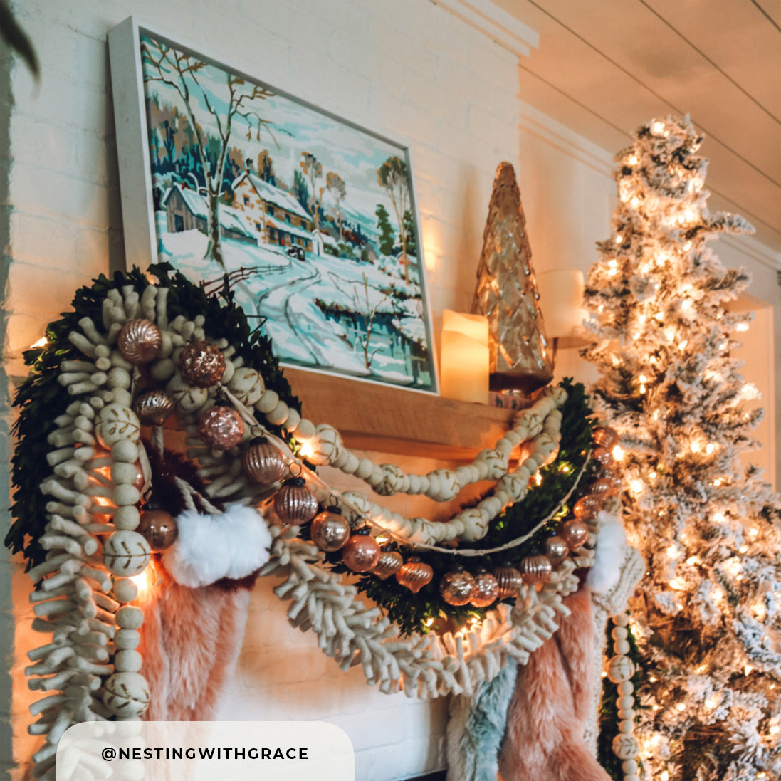 Winter Paint by Number | Canvas