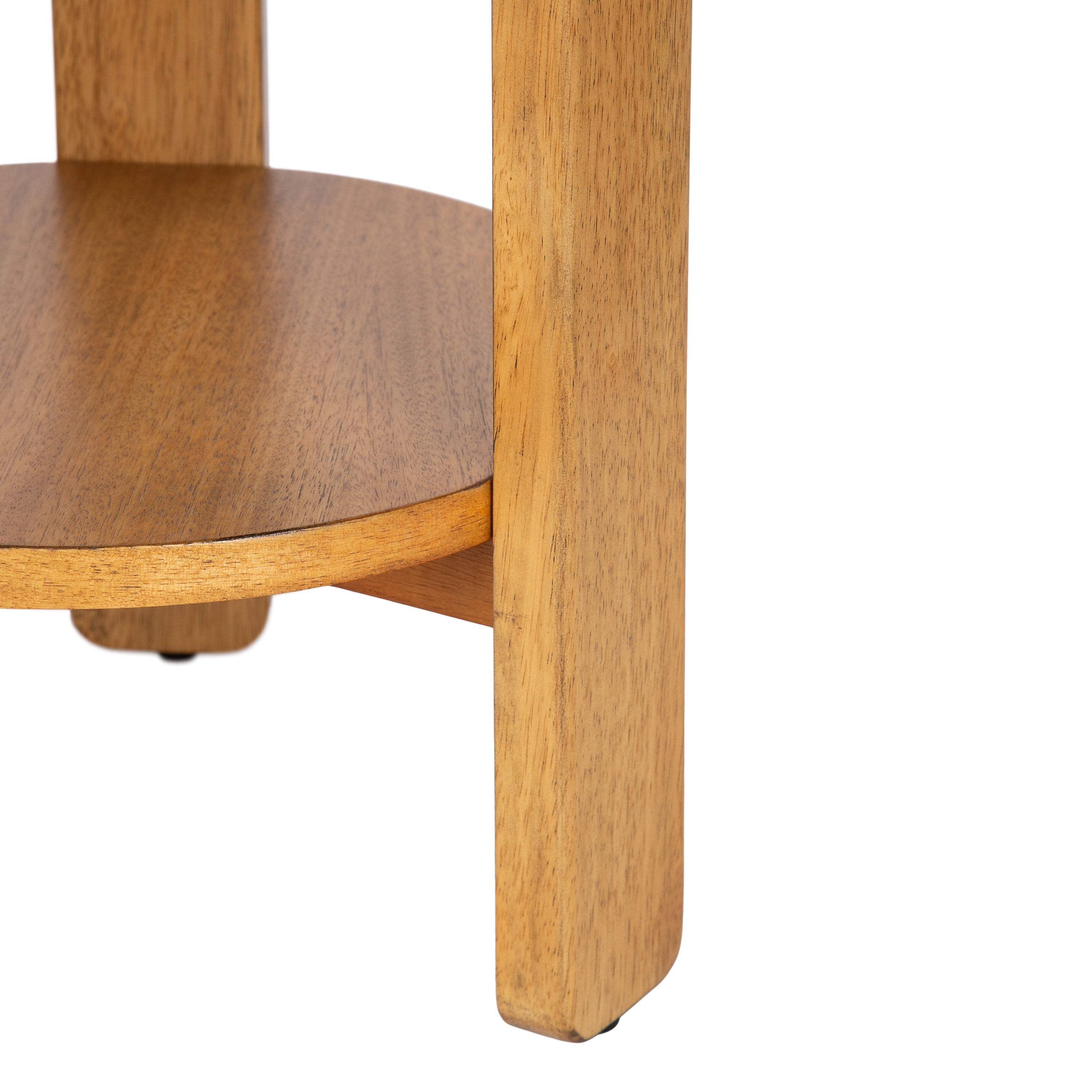 Foxford Round Wood Side Table
