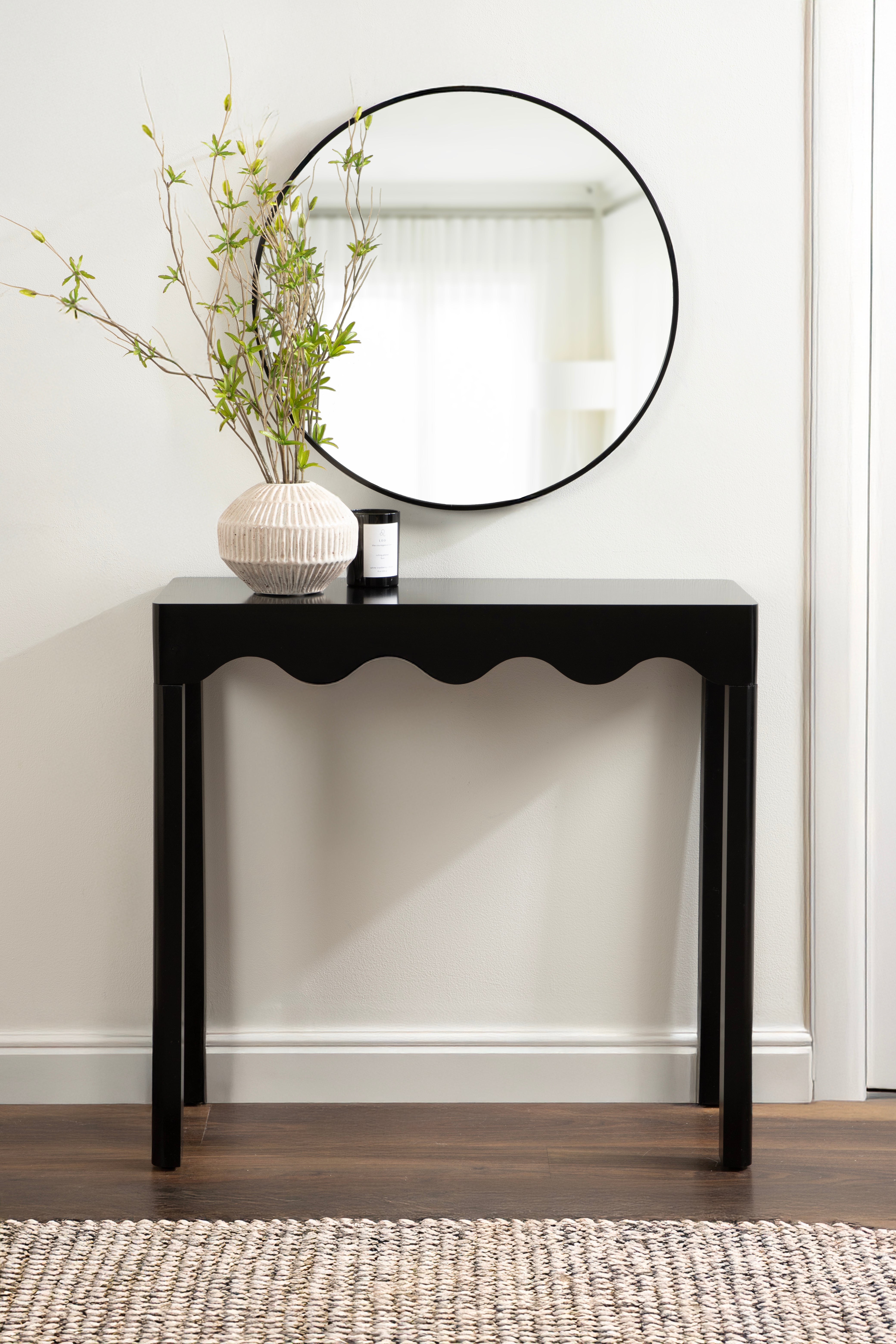 Maida Wood Console Table