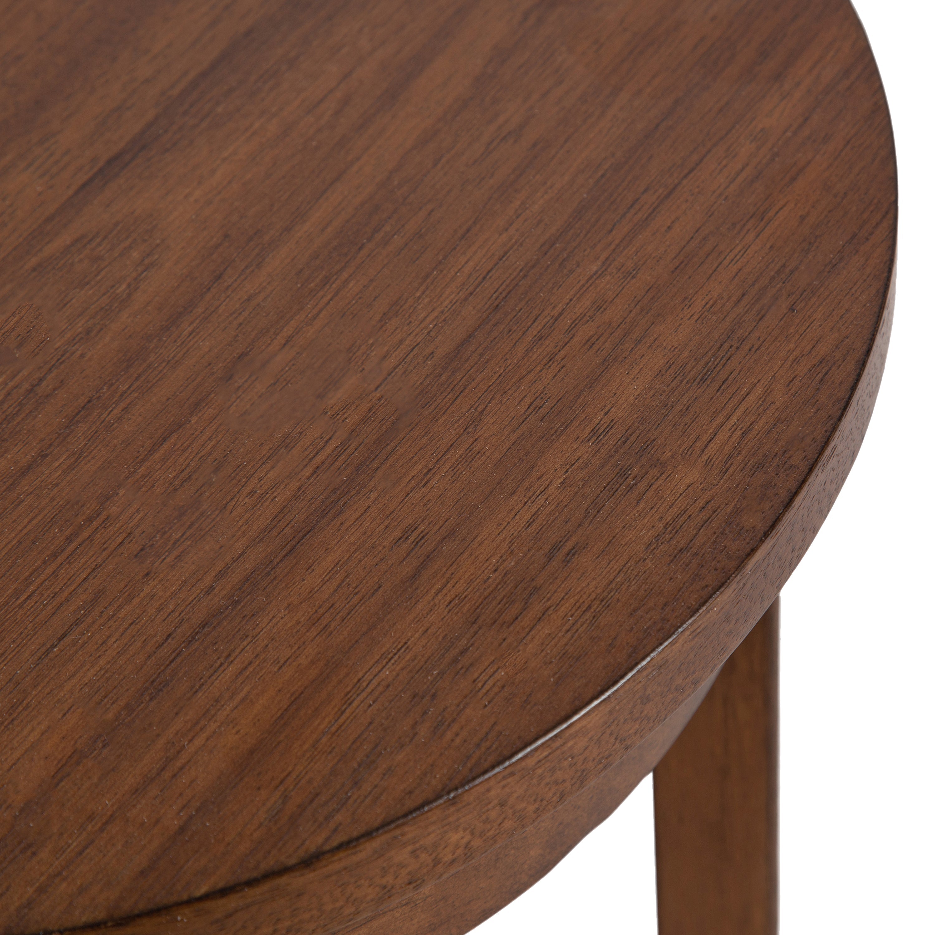 Foxford Round Wood Side Table