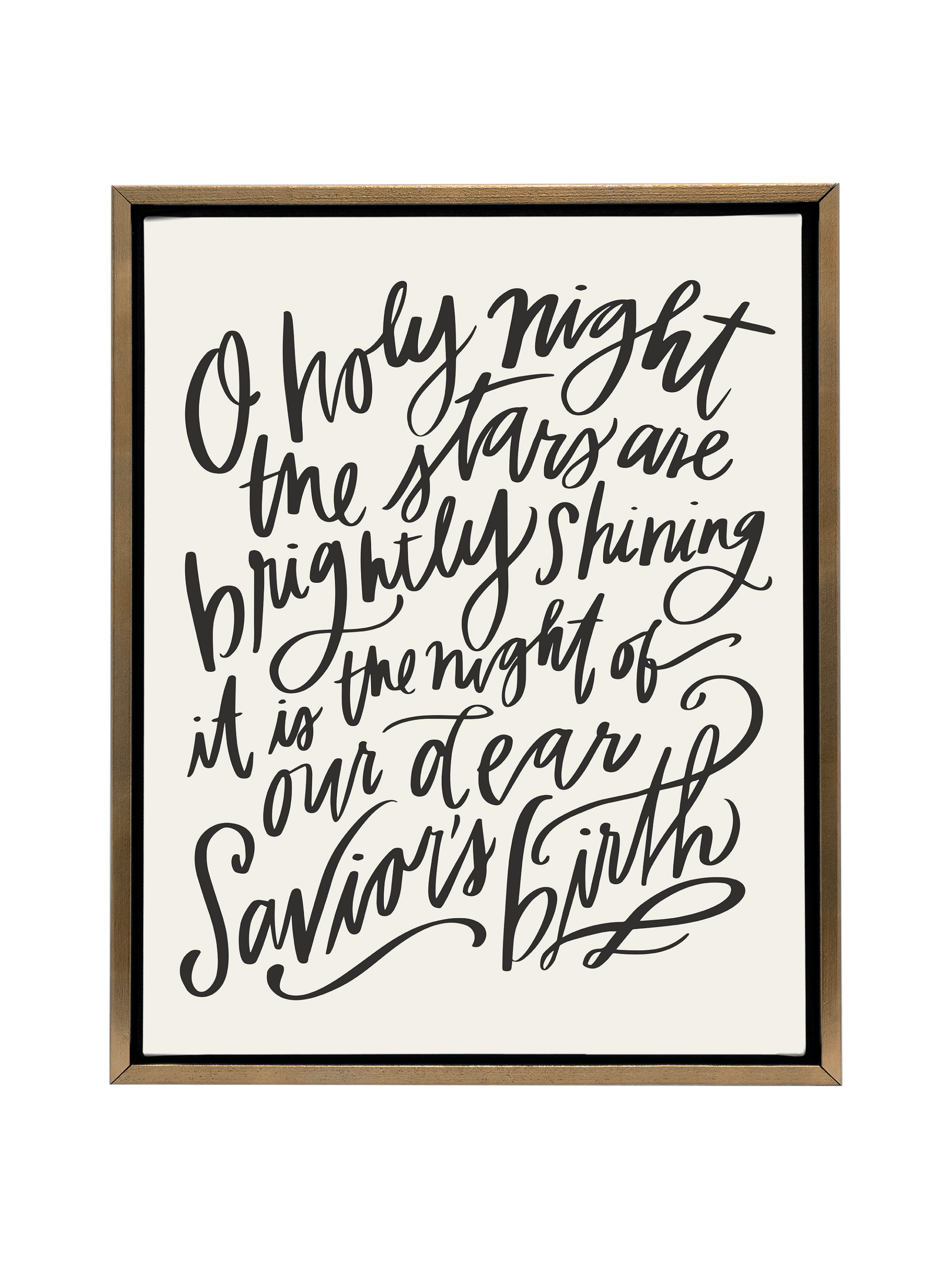 O Holy Night | Alabaster | Canvas