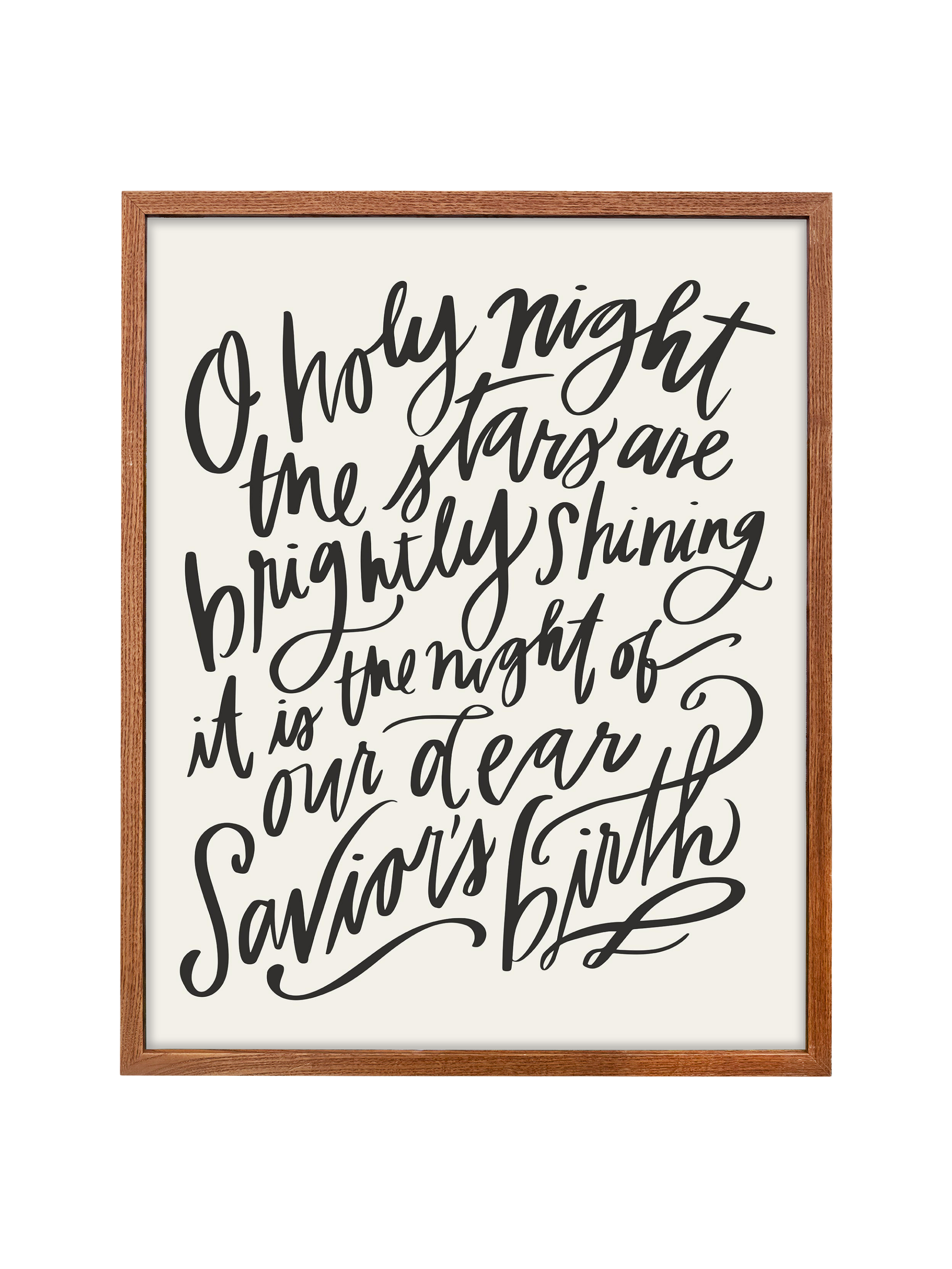 O Holy Night | Alabaster | Canvas