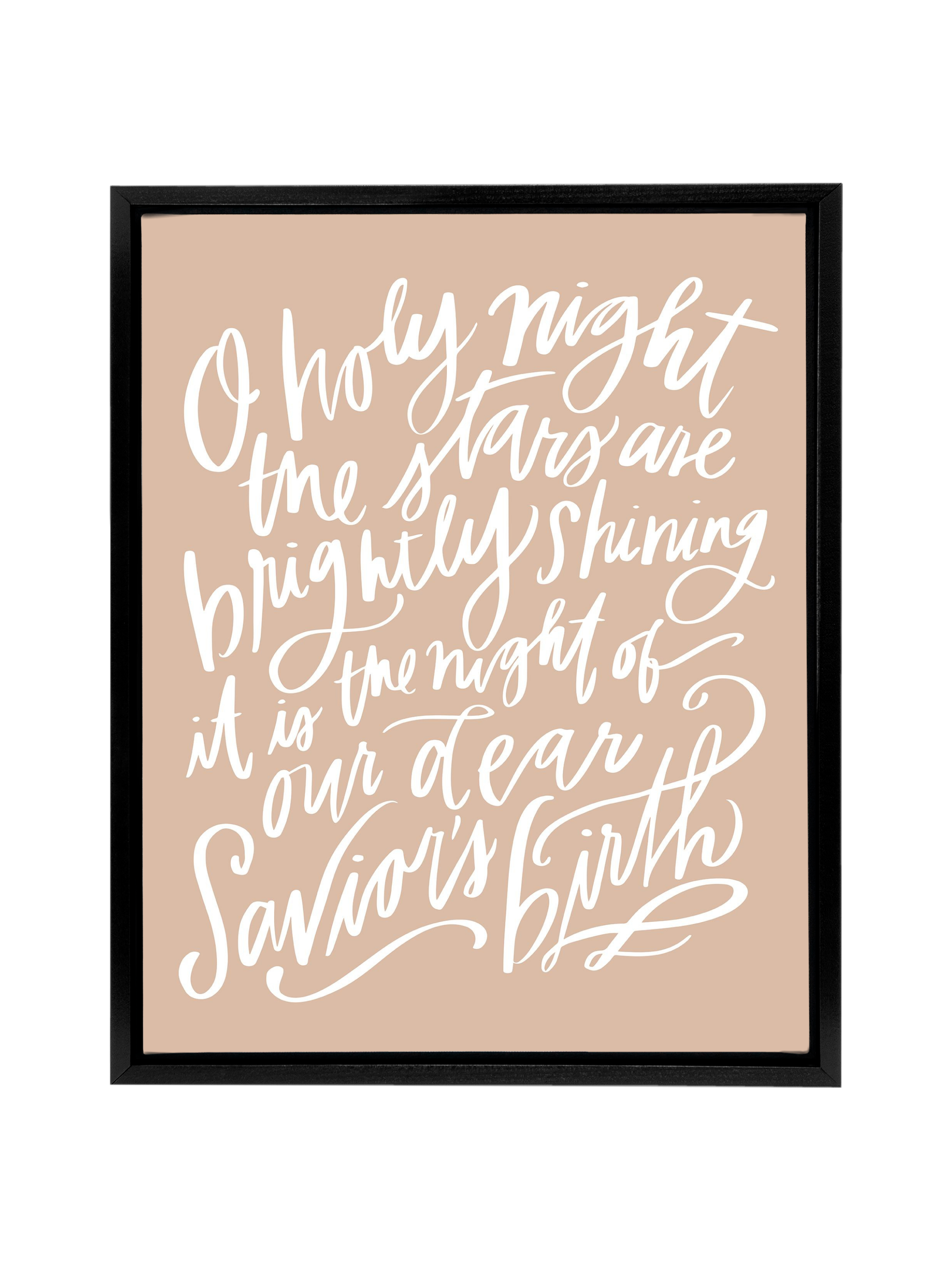 O Holy Night | Cameo | Canvas