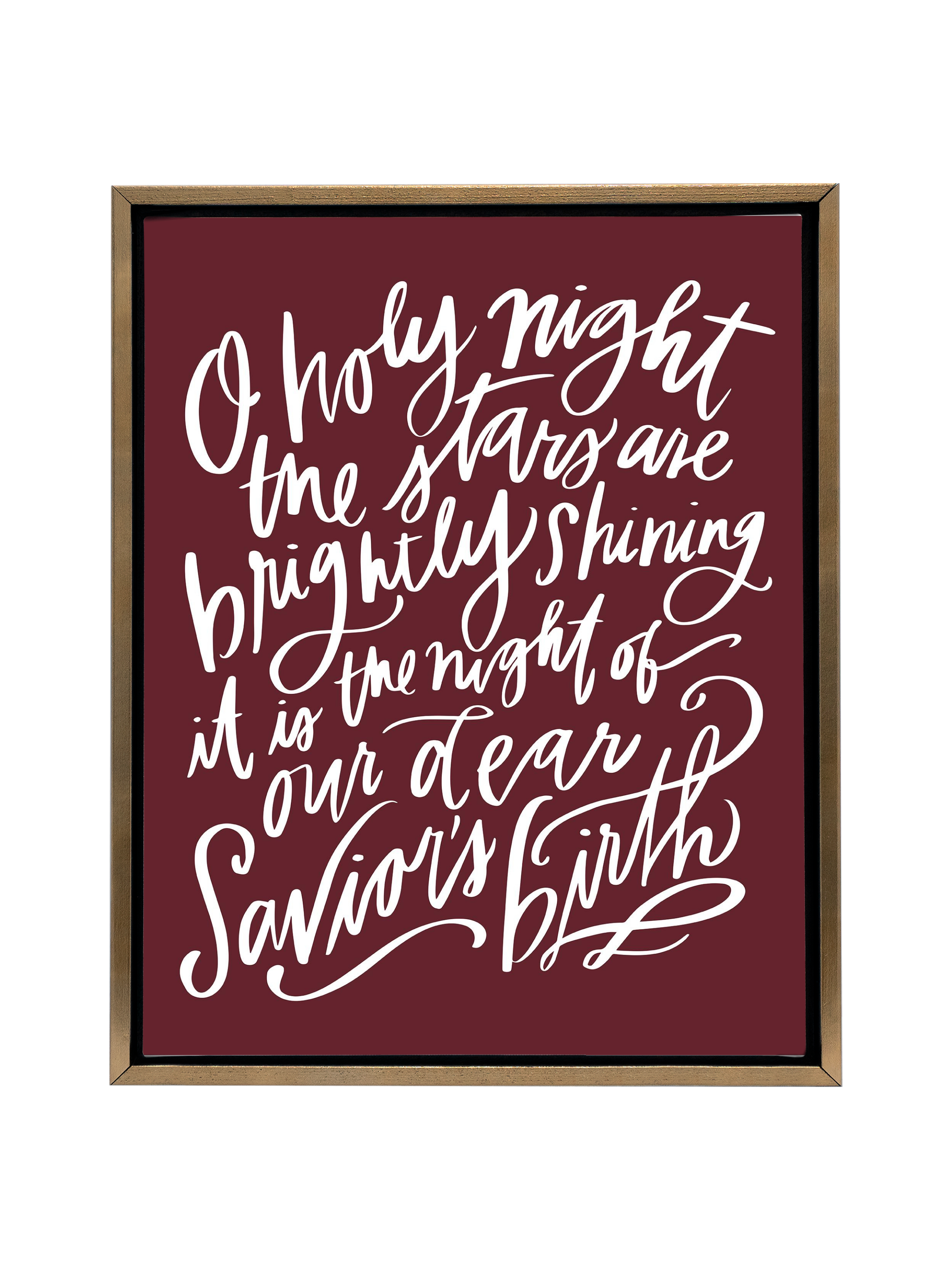O Holy Night | Pomegranate | Canvas