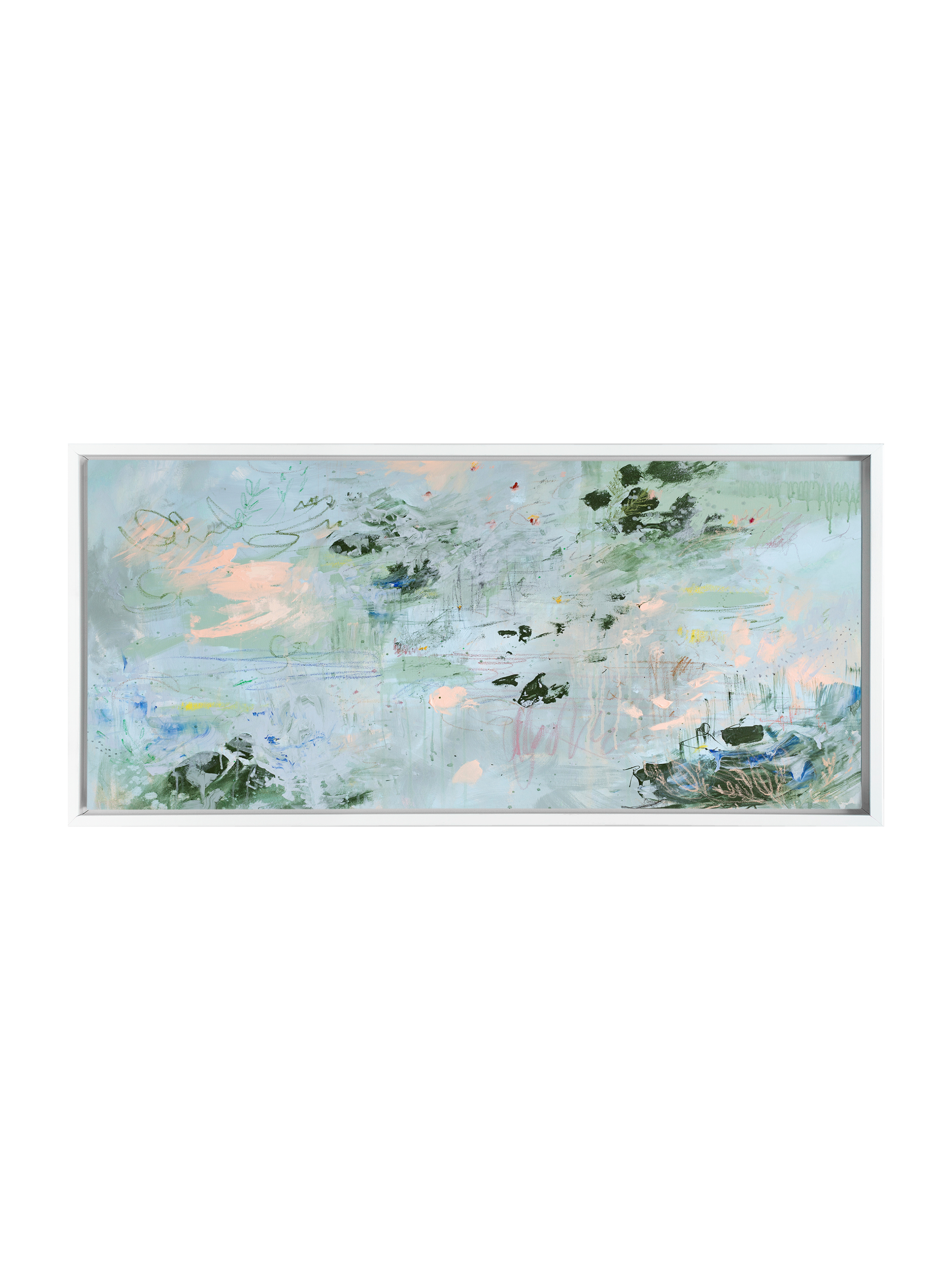 Petals Under Water | Canvas