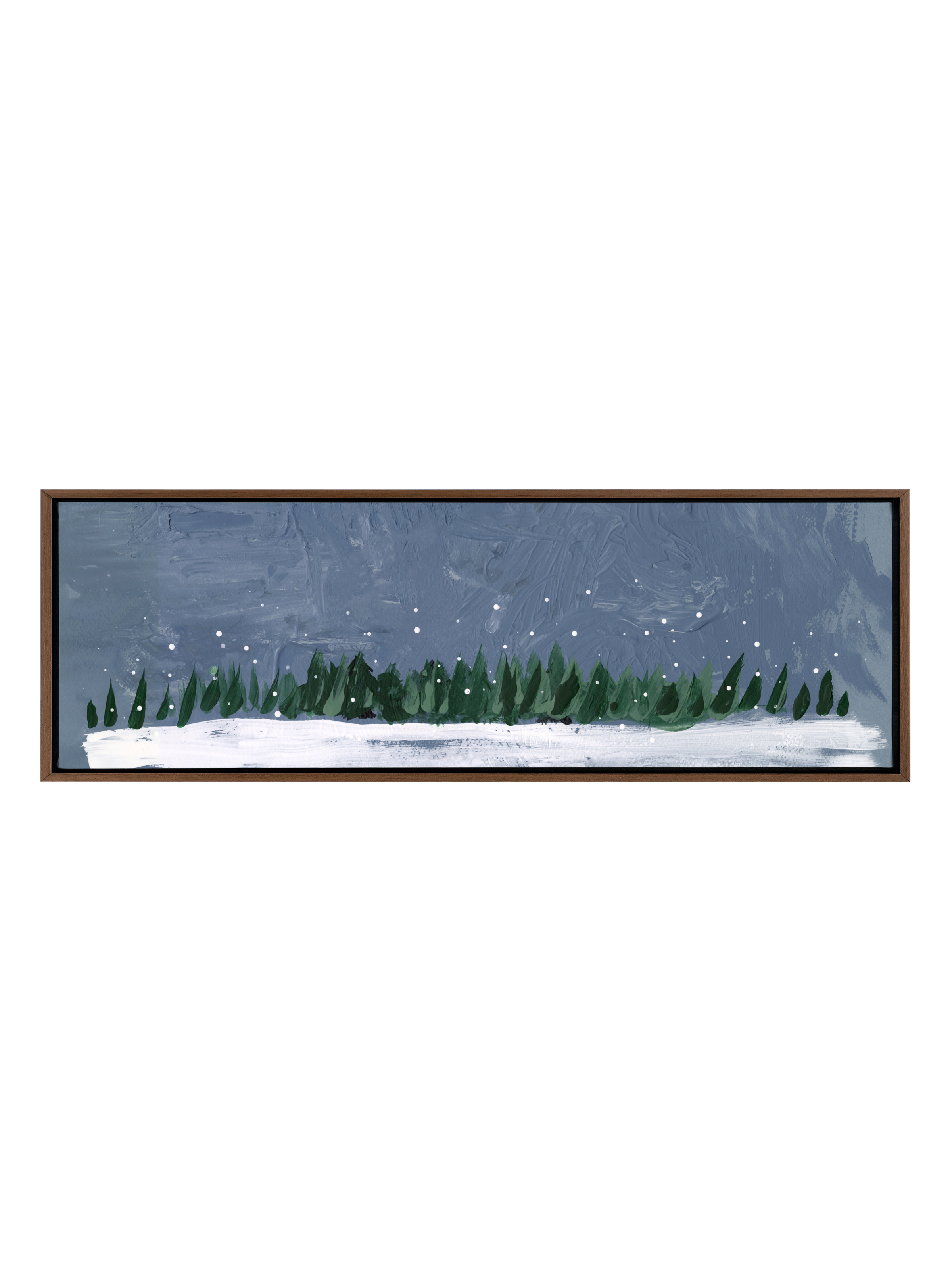 Petite Pano Pines | Canvas