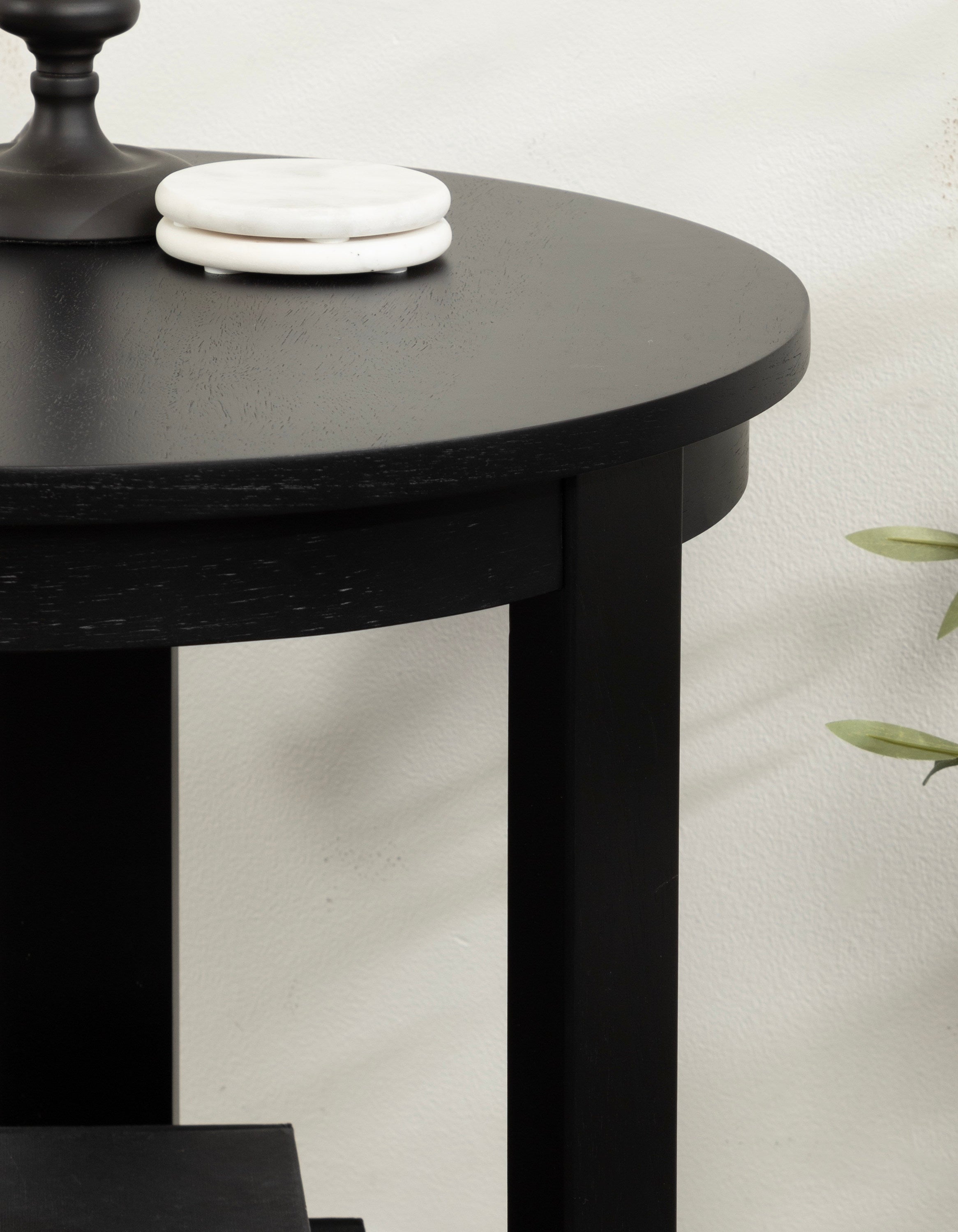 Foxford Round Wood Side Table