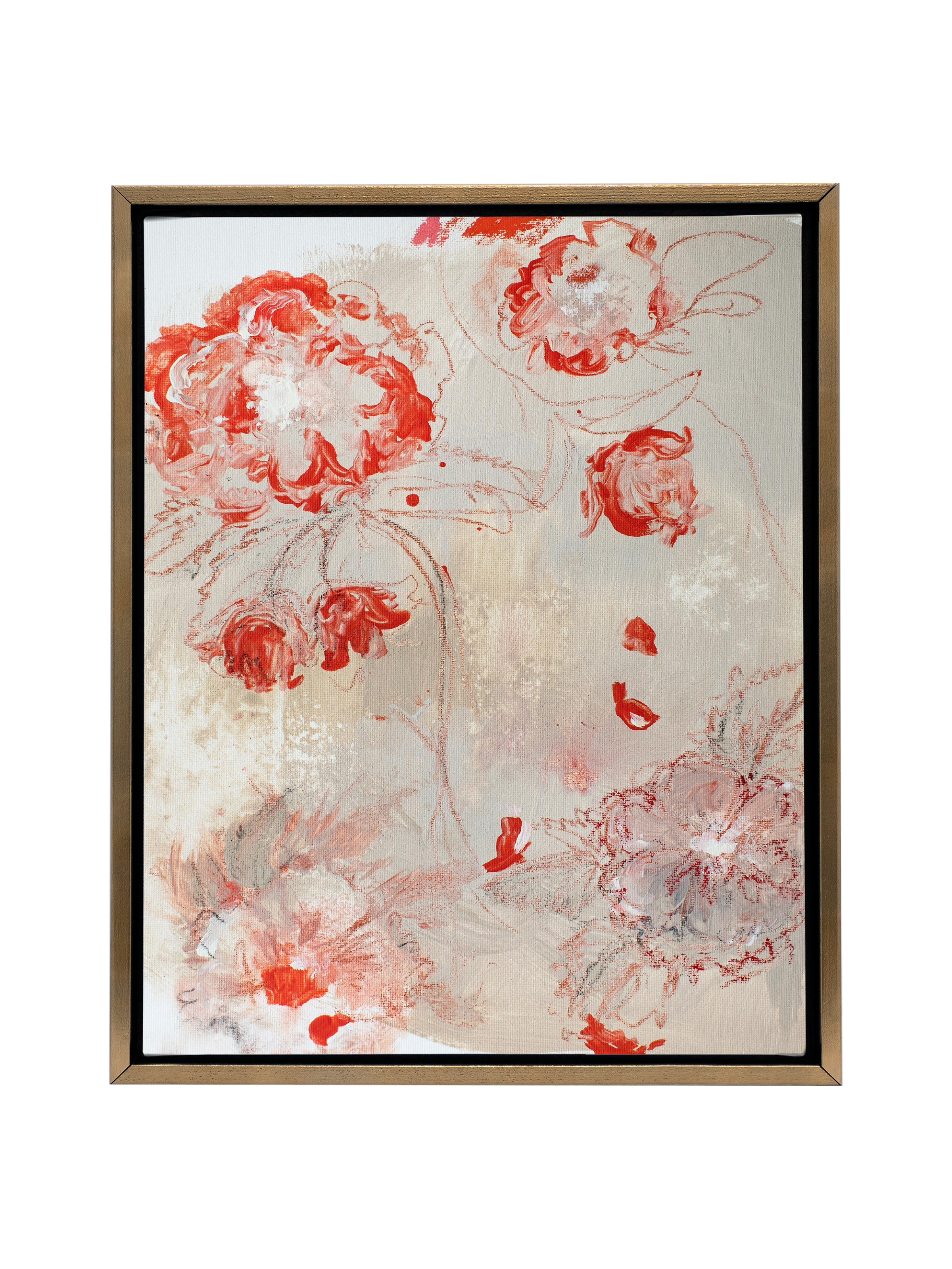 Poppies on Clay | Canvas