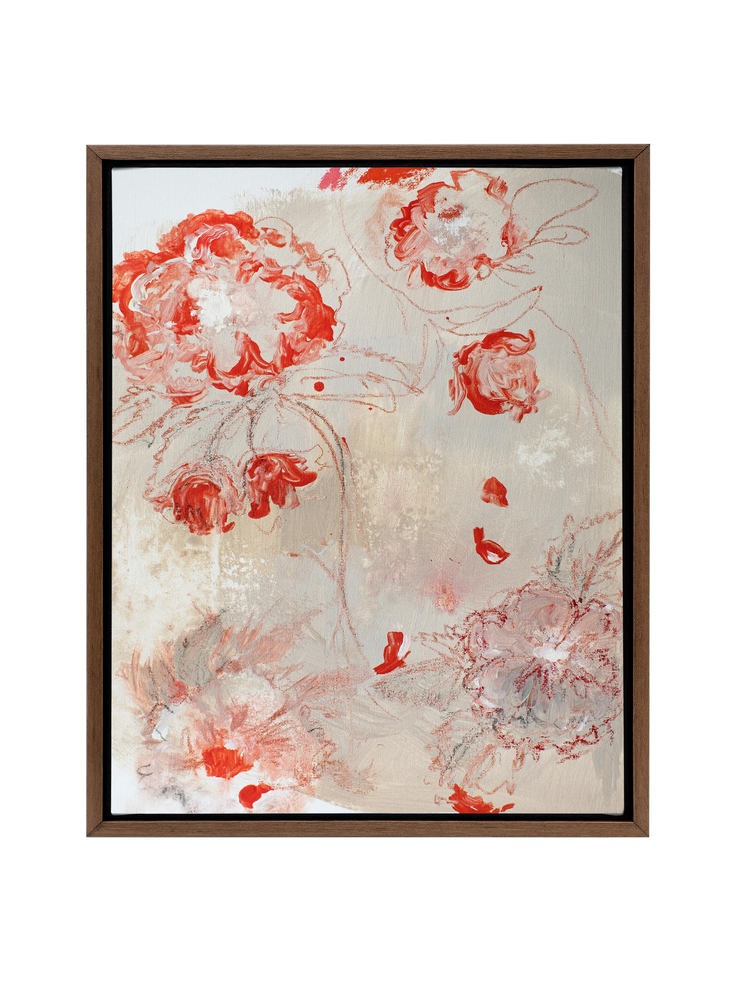 Poppies on Clay | Canvas