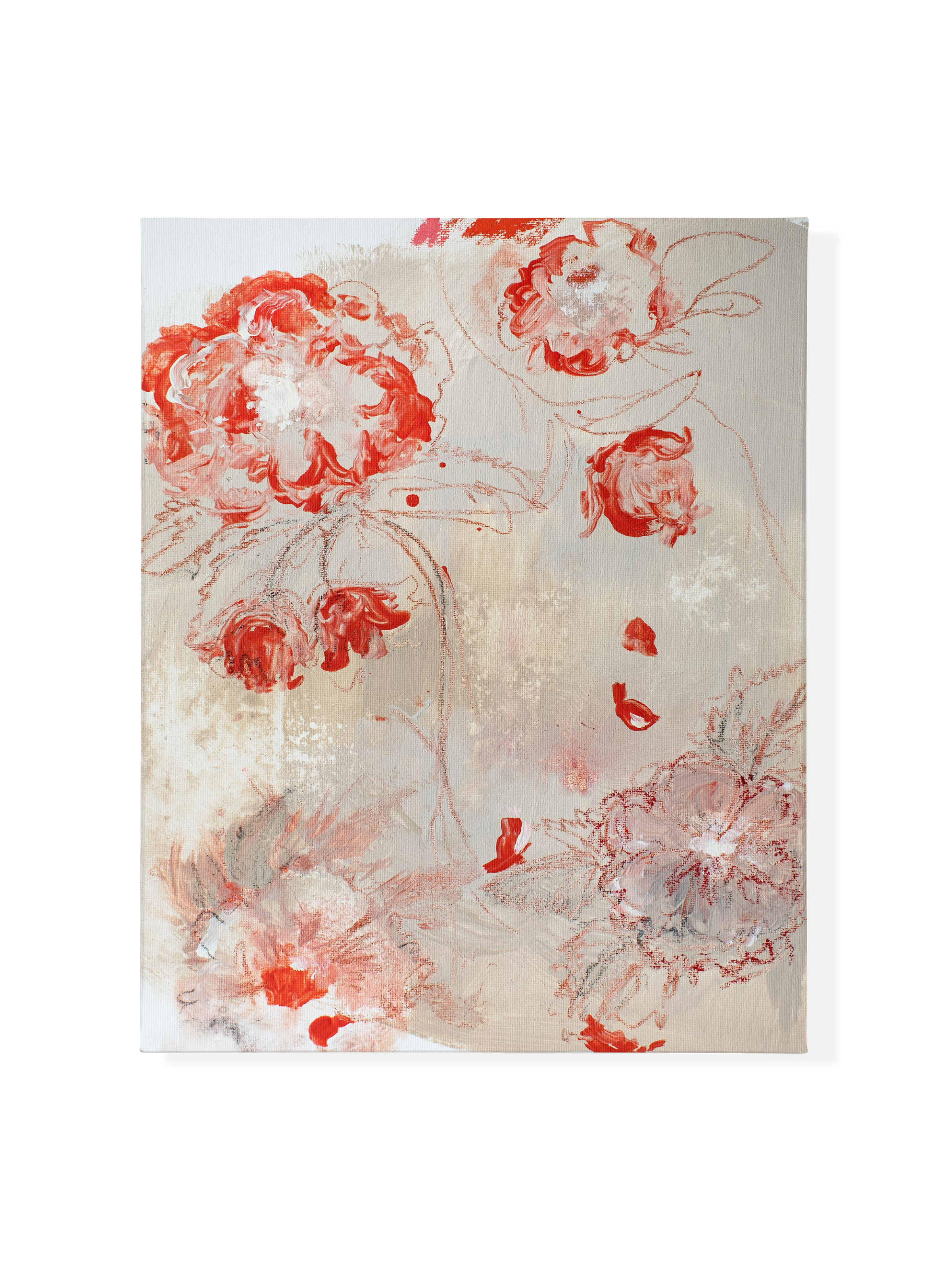 Poppies on Clay | Canvas