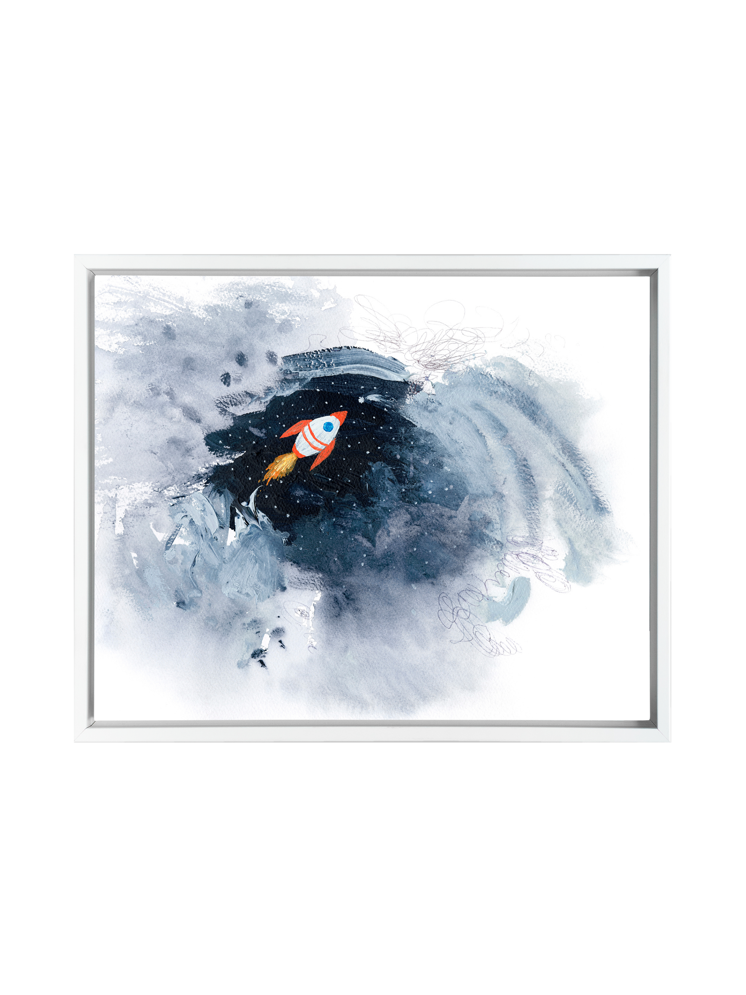 Rah Rah Rocket | Canvas