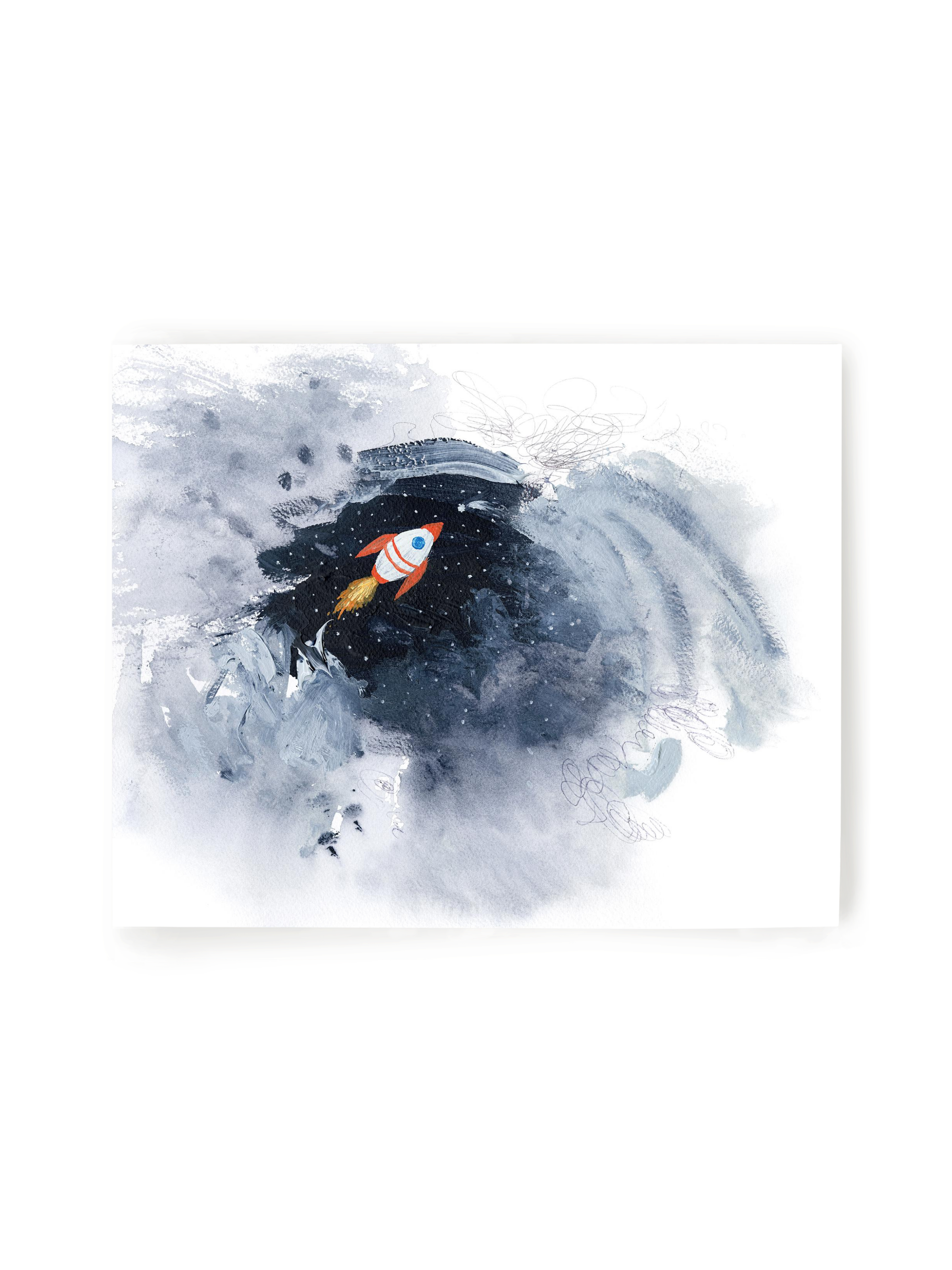 Rah Rah Rocket | Art Print