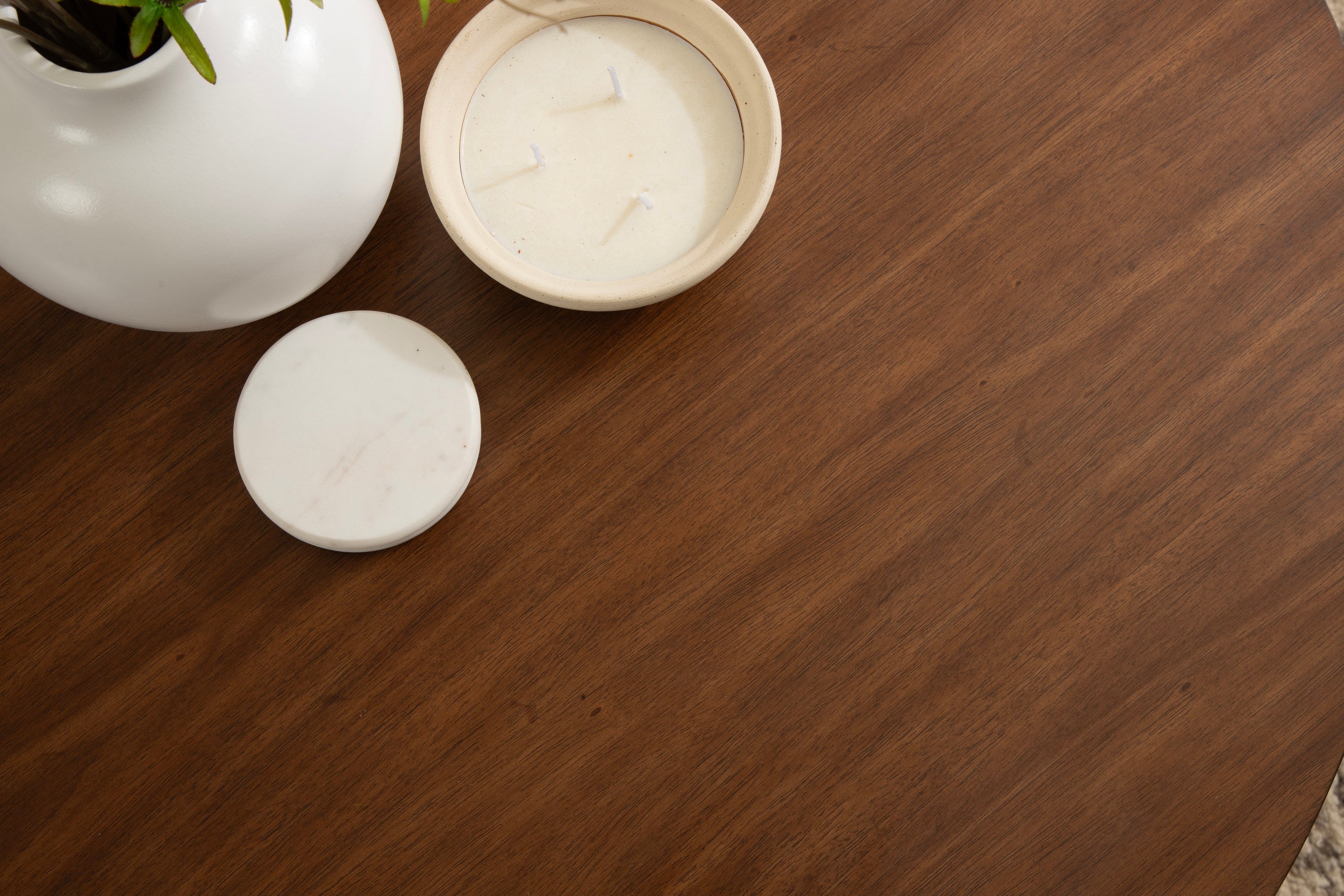 Foxford Round Wood Coffee Table