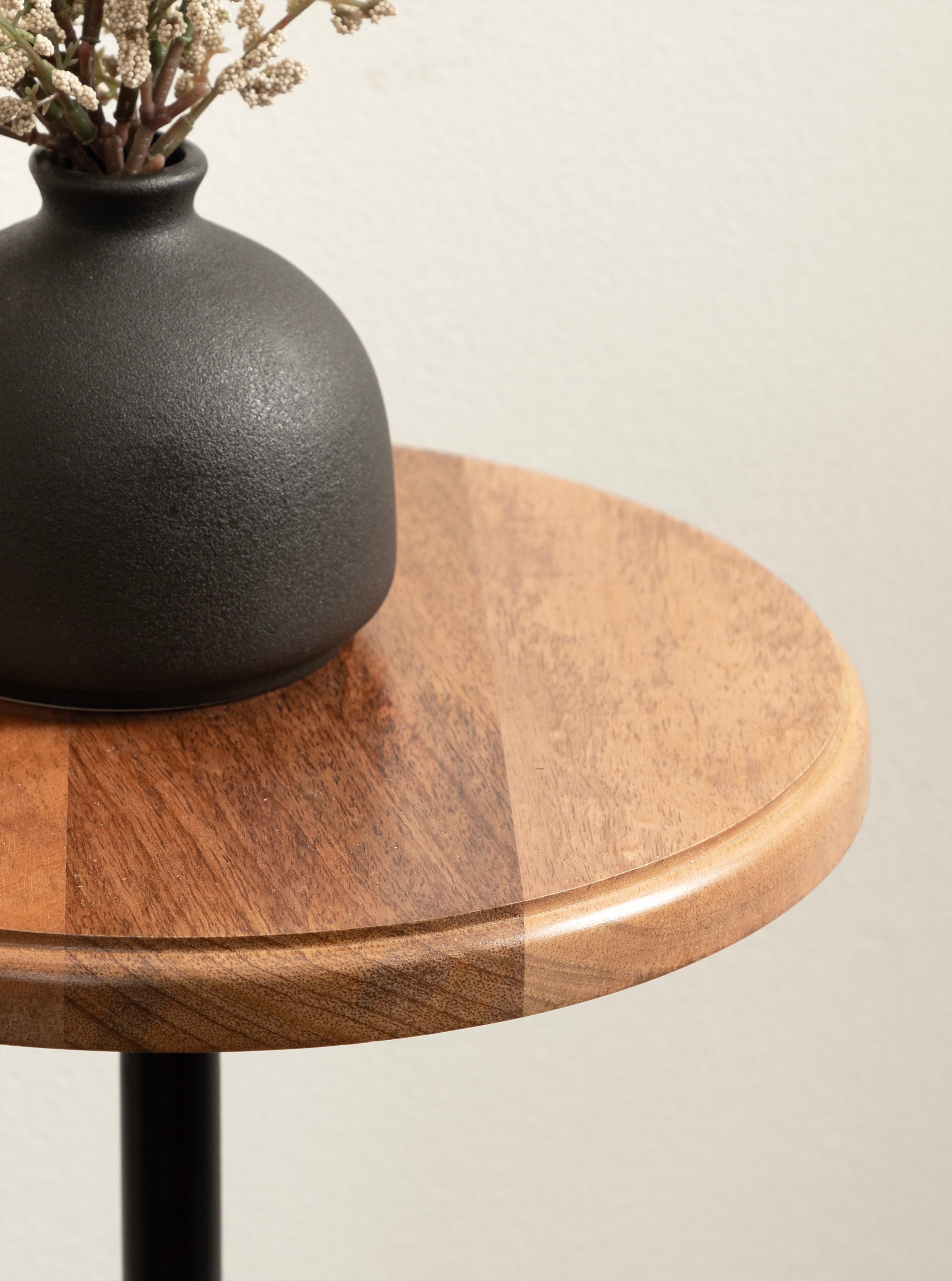 Engles Adjustable Wood Table and Plant Stand