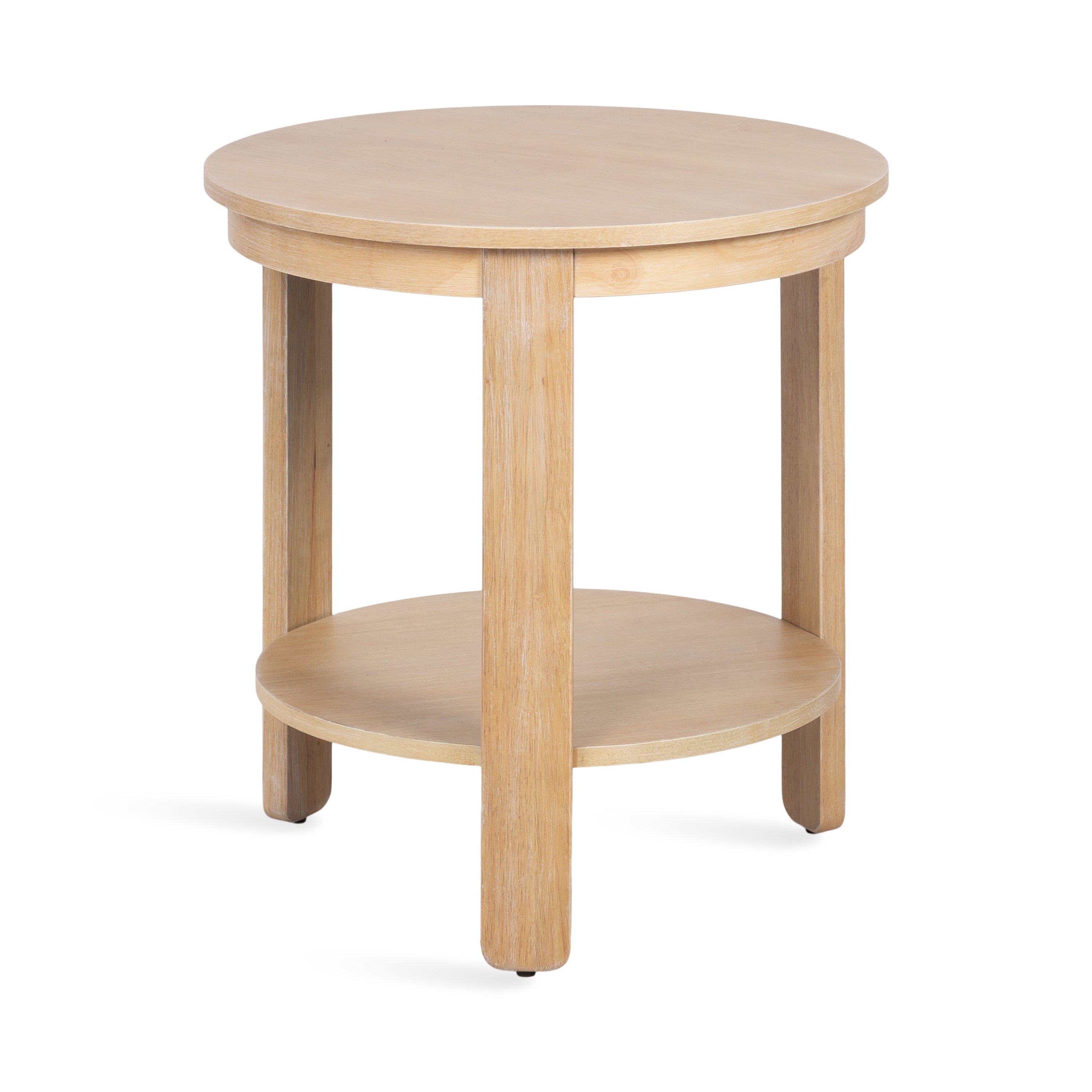 Foxford Round Wood Side Table