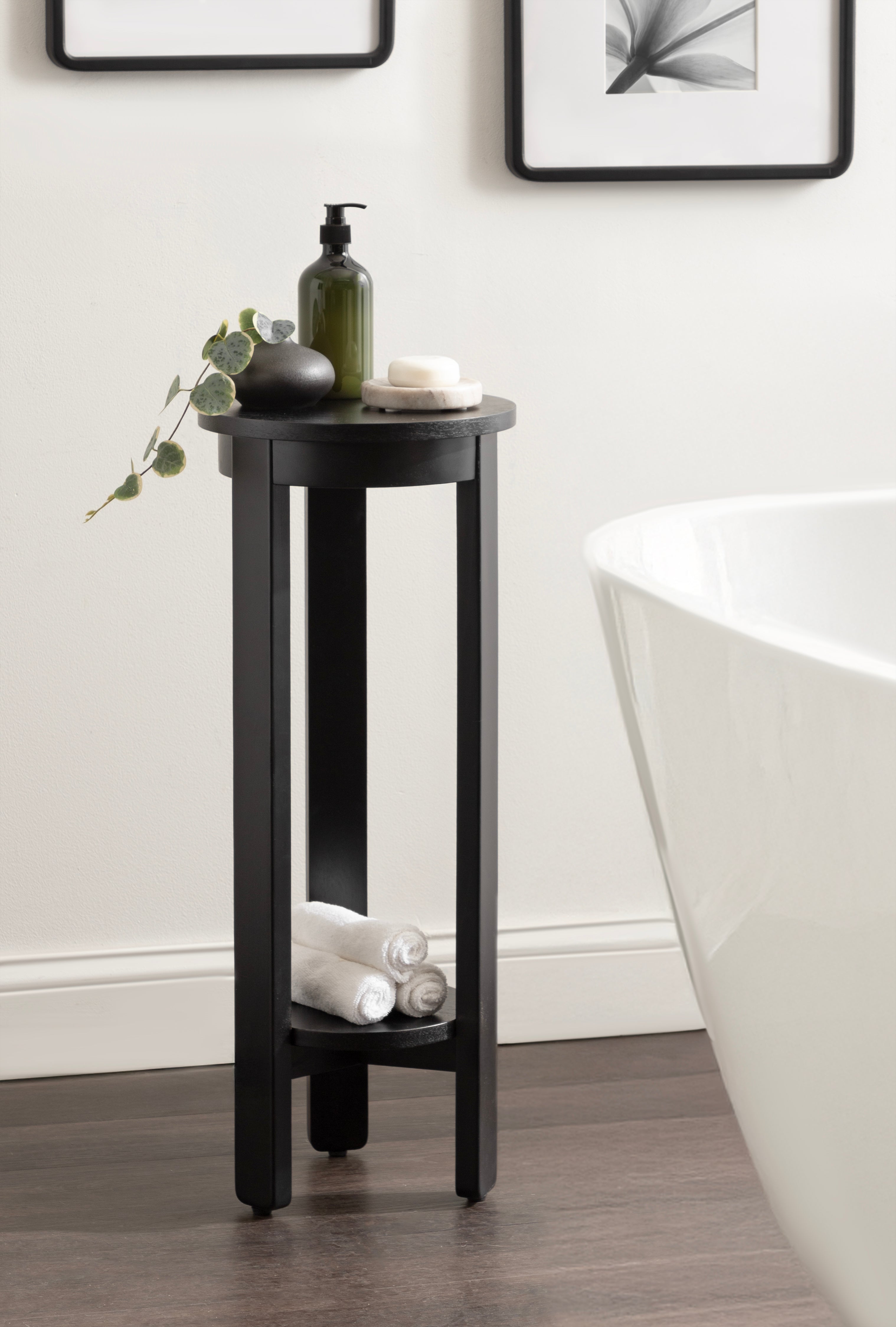 Foxford Round Wood Side Table