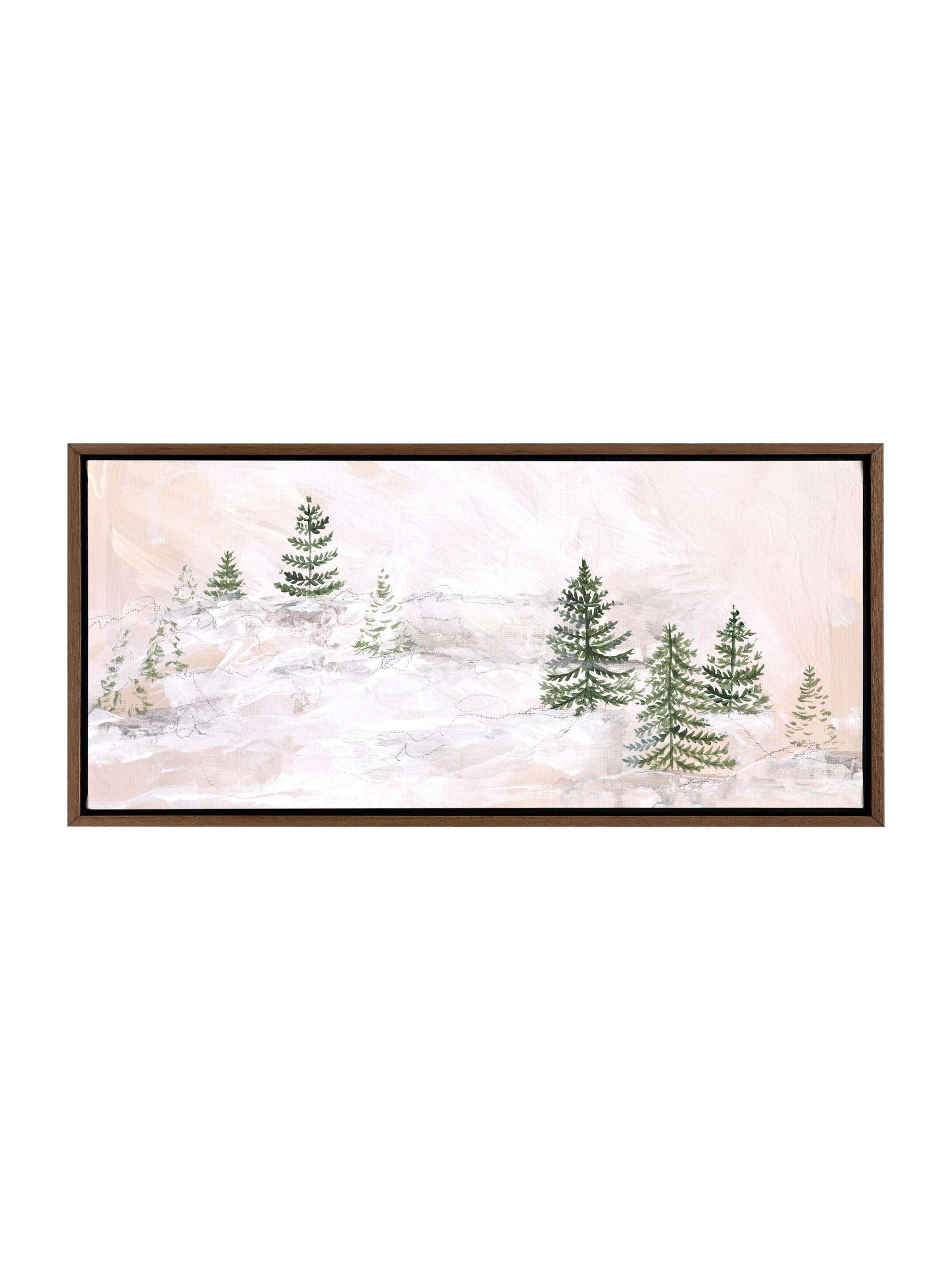 Scandi Trees | Canvas