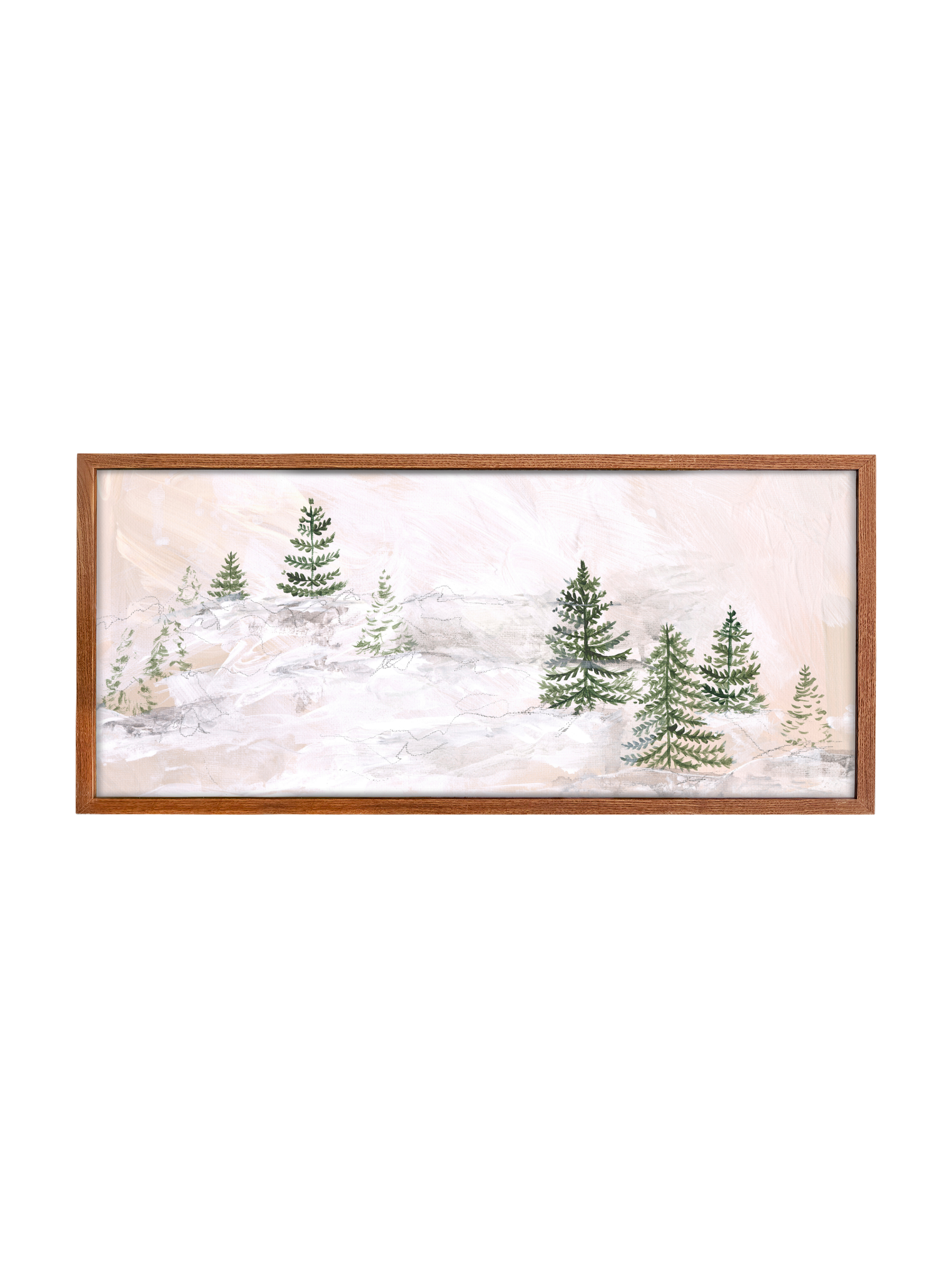 Scandi Trees | Canvas