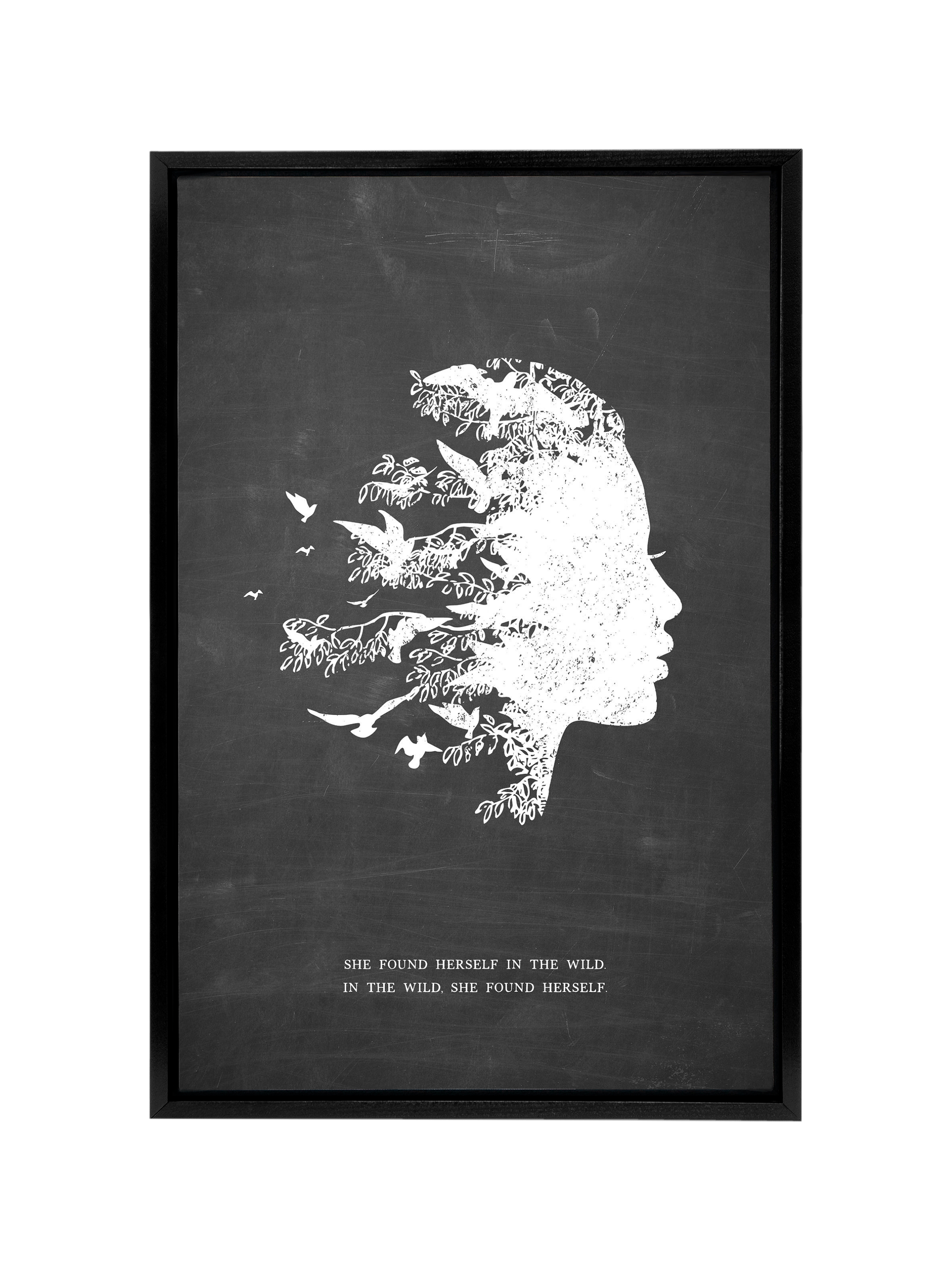 She Found Herself in the Wild | Blackboard | Canvas