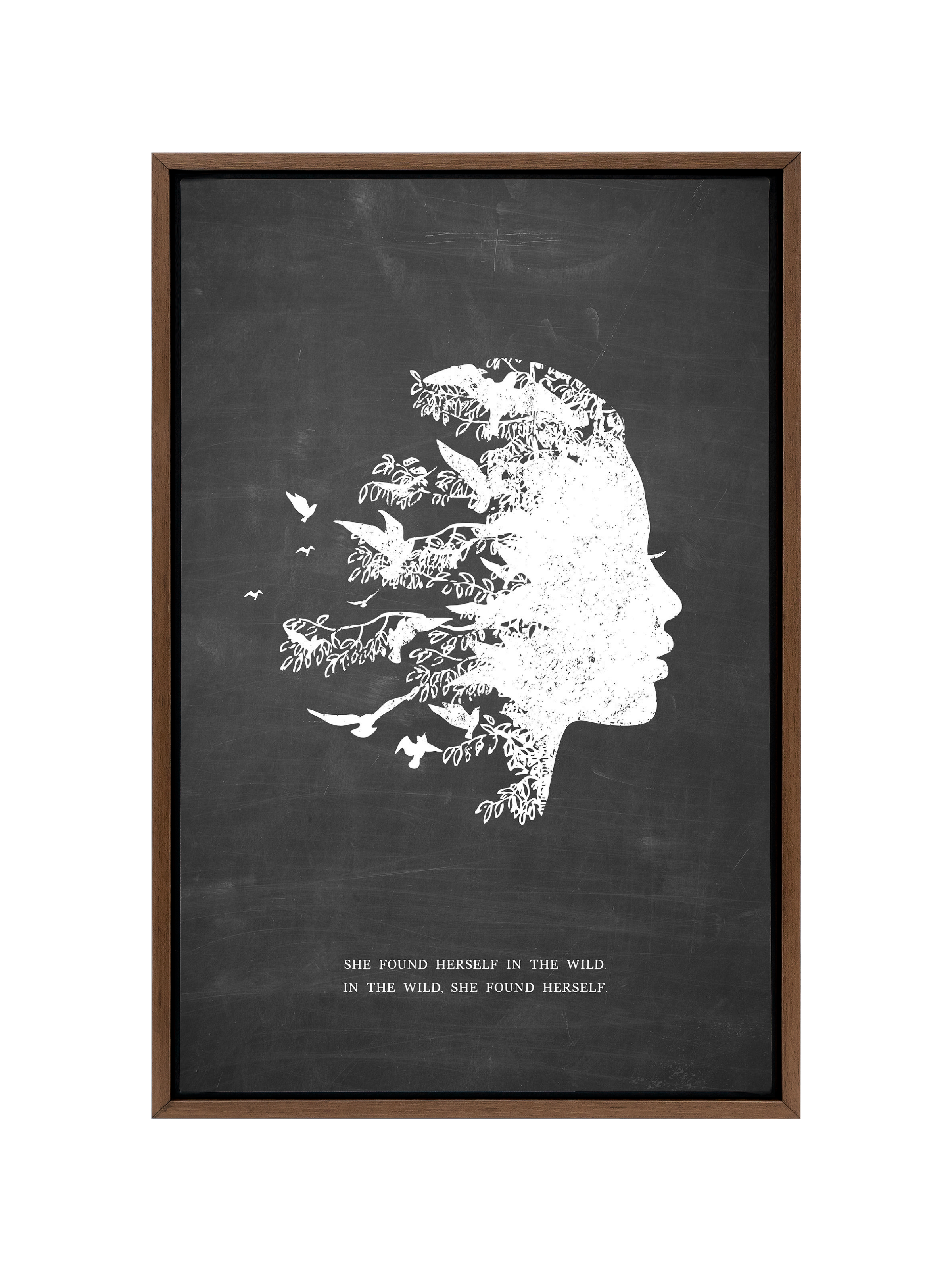 She Found Herself in the Wild | Blackboard | Canvas