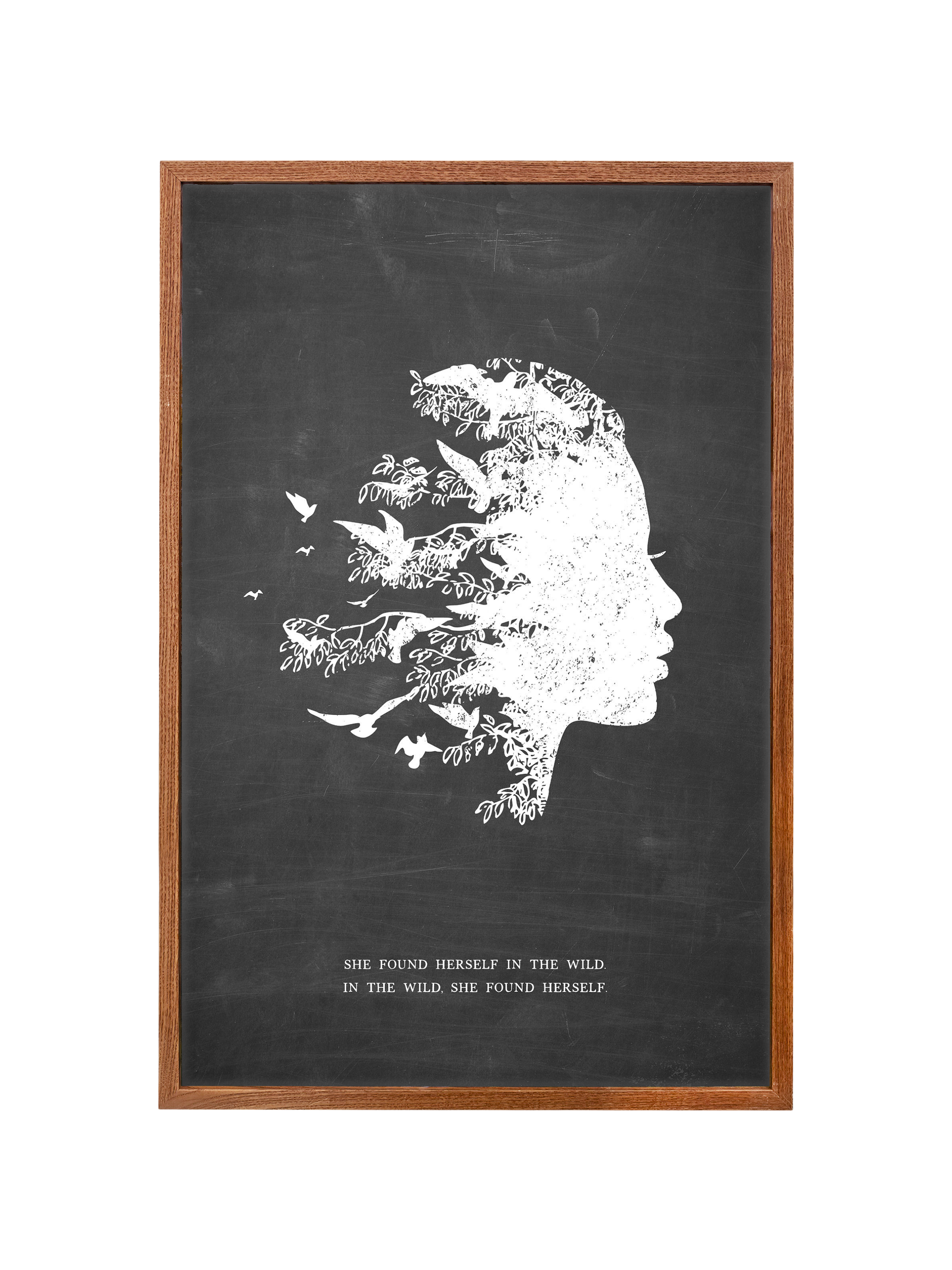 She Found Herself in the Wild | Blackboard | Canvas