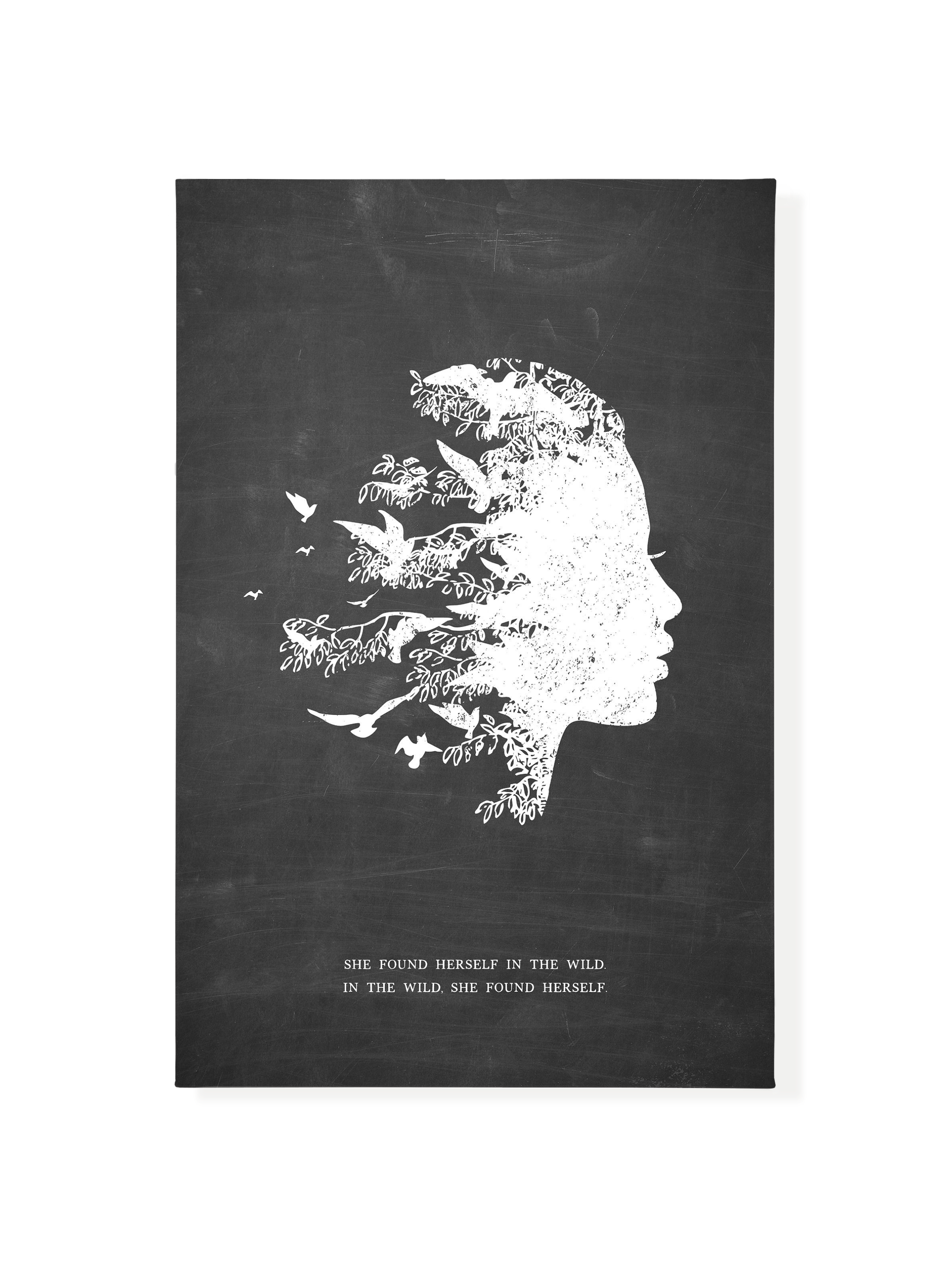 She Found Herself in the Wild | Blackboard | Canvas