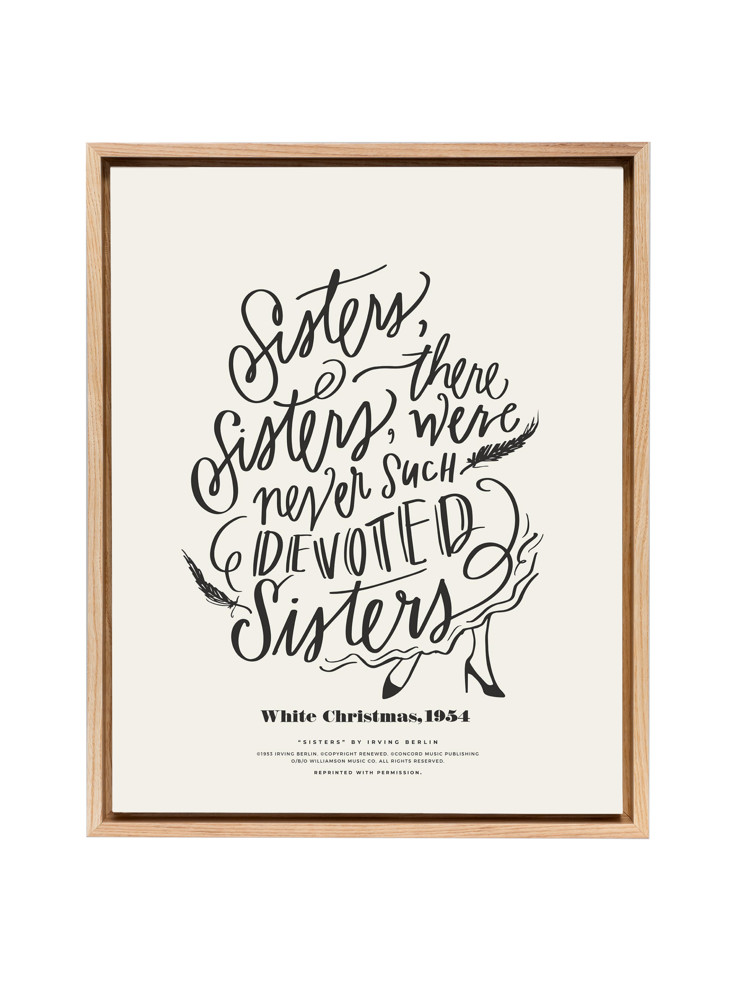 Sisters, Sisters | Alabaster | Canvas