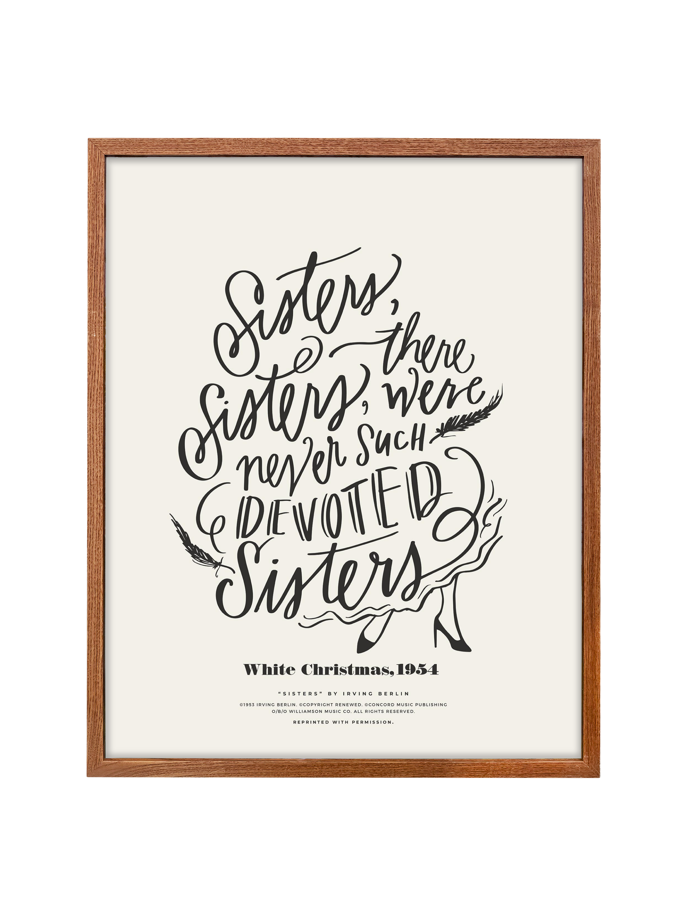 Sisters, Sisters | Alabaster | Canvas