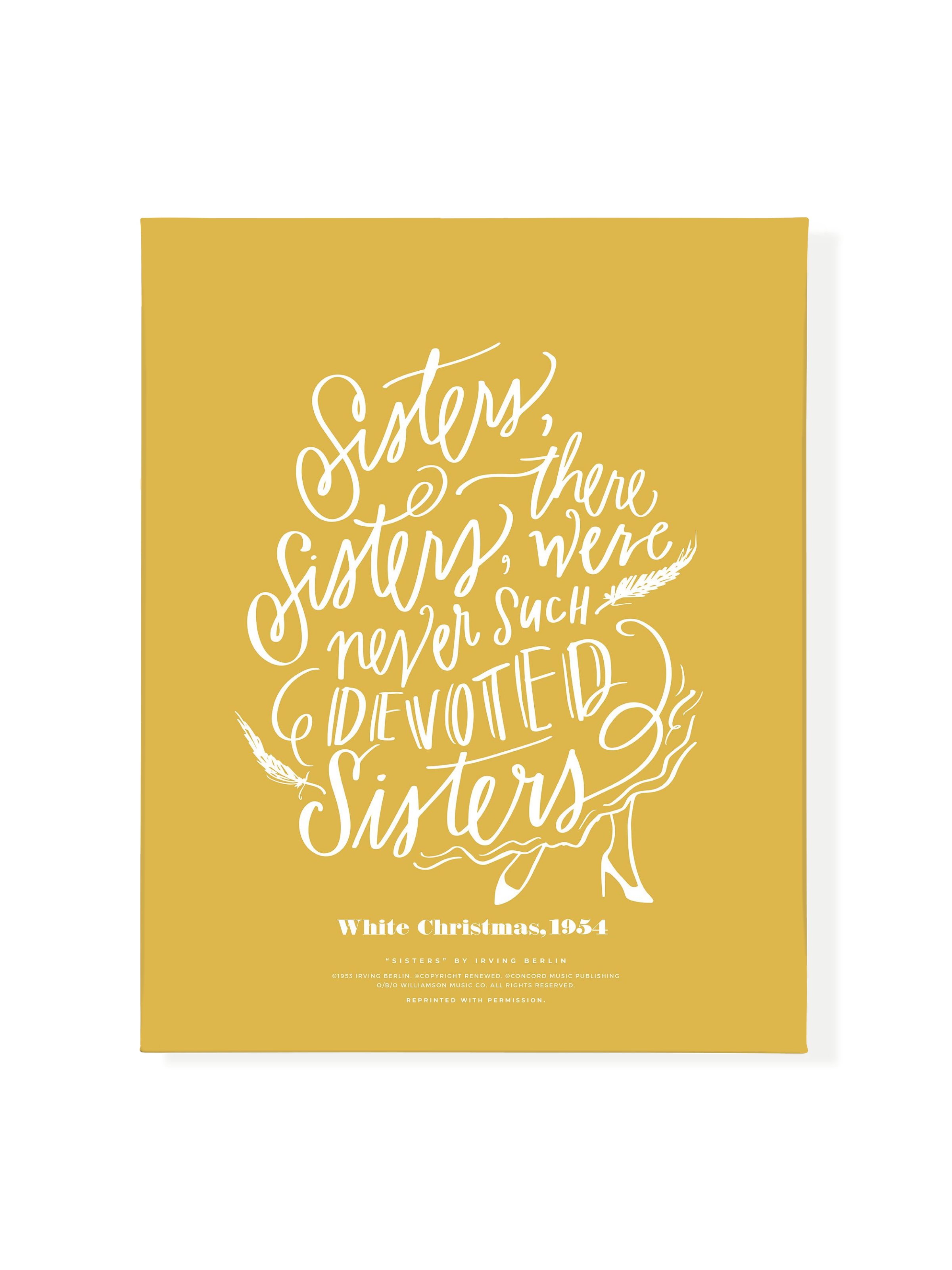 Sisters, Sisters | Honey | Canvas