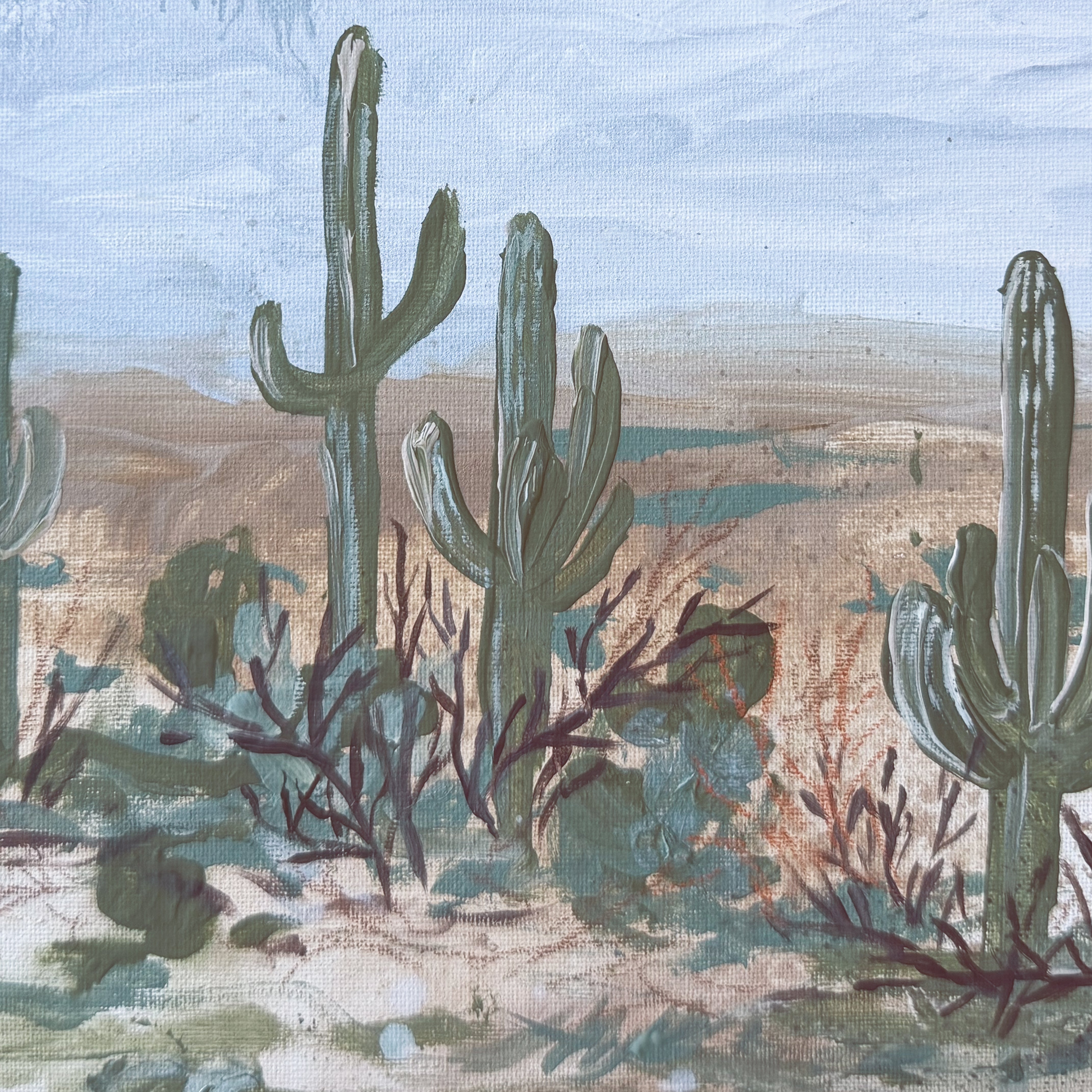 Sonoran Sky Canvas Wall Art. horizontal