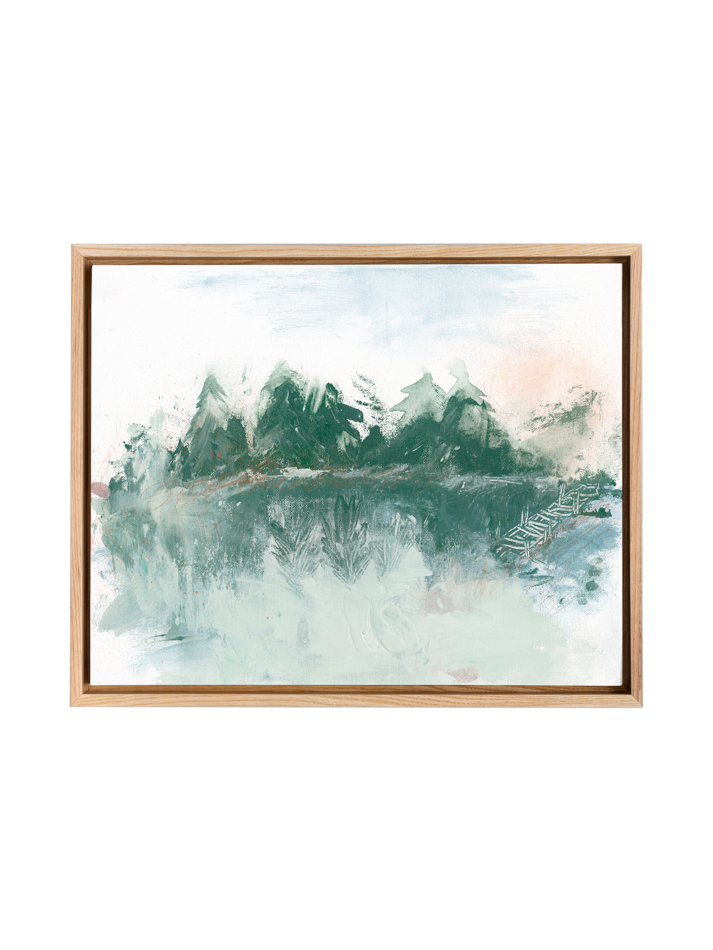 The Dock Up North | Canvas