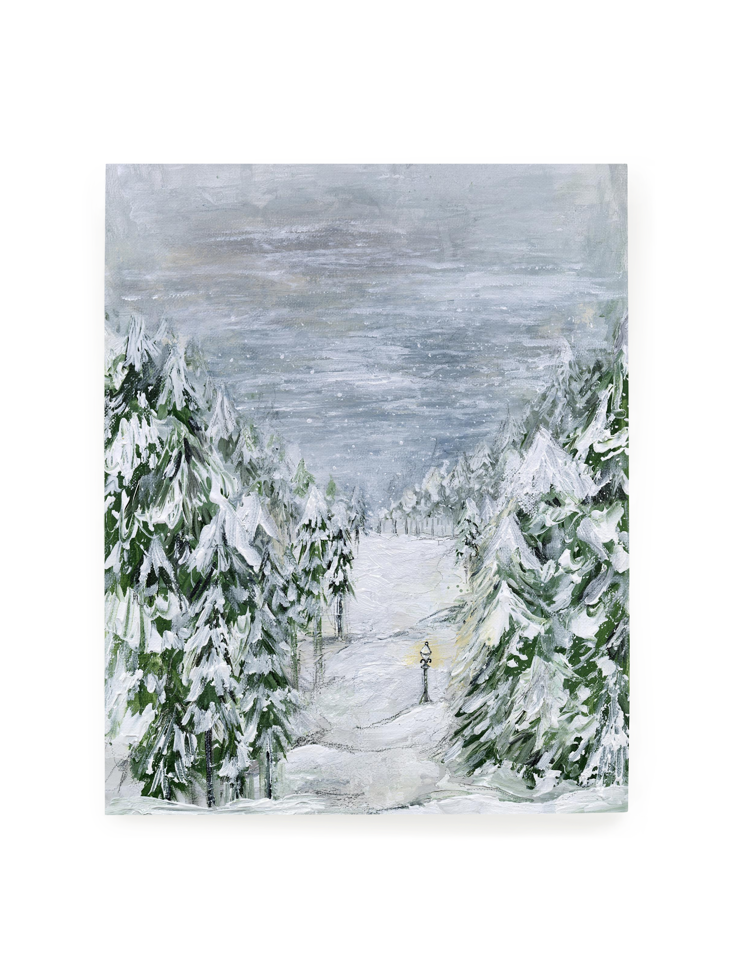 The Lamp Post Luxe Art Print