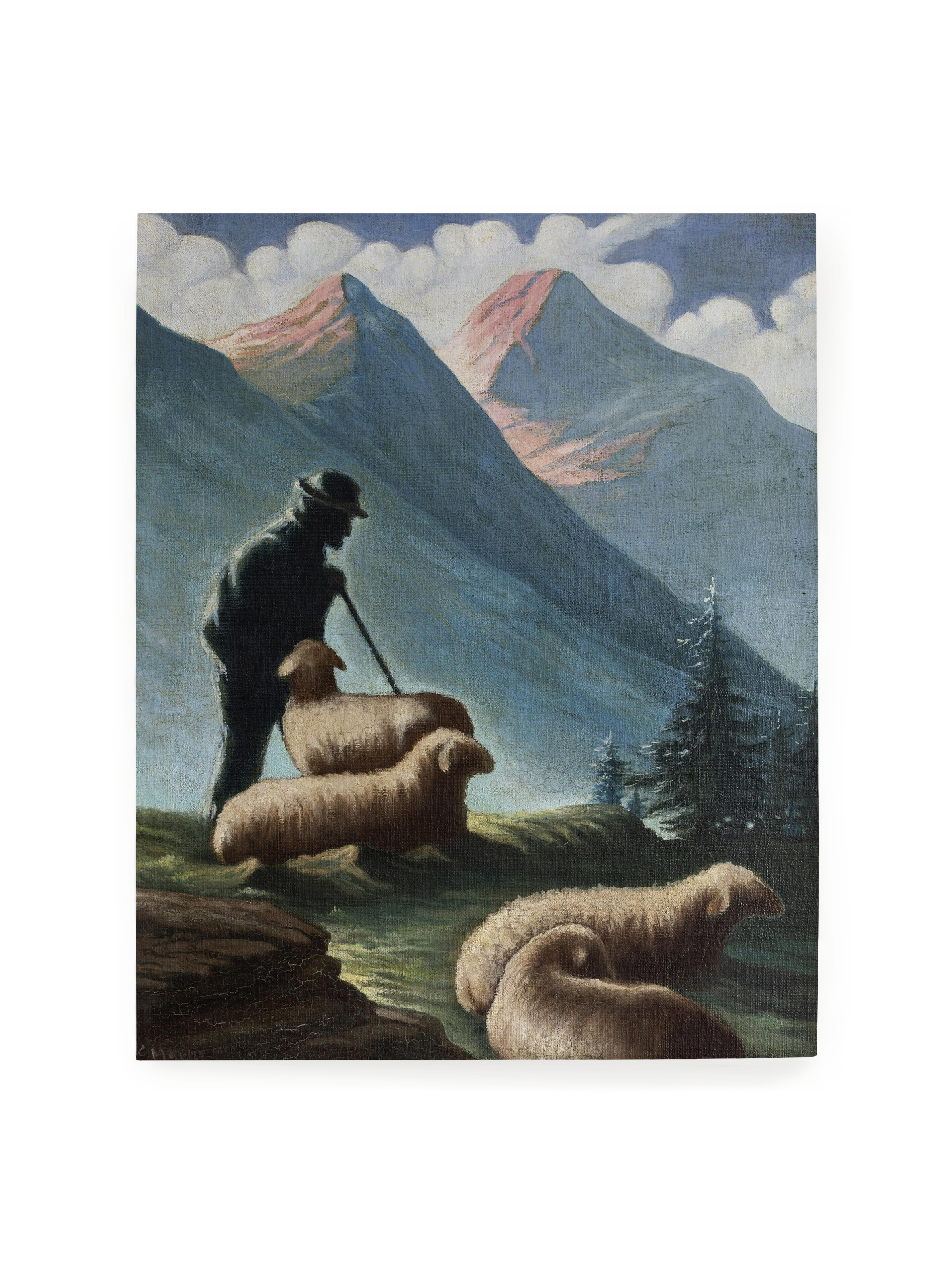 The Shepherd Luxe Art Print