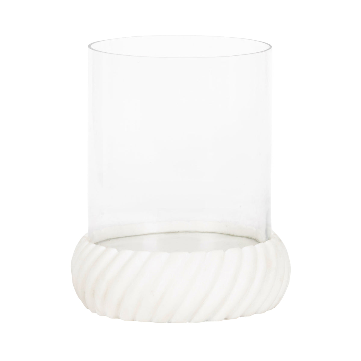 Trenza Marble Candle Holder
