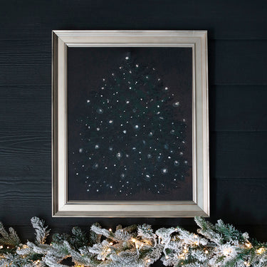 Christmas Tree | Lights | Canvas