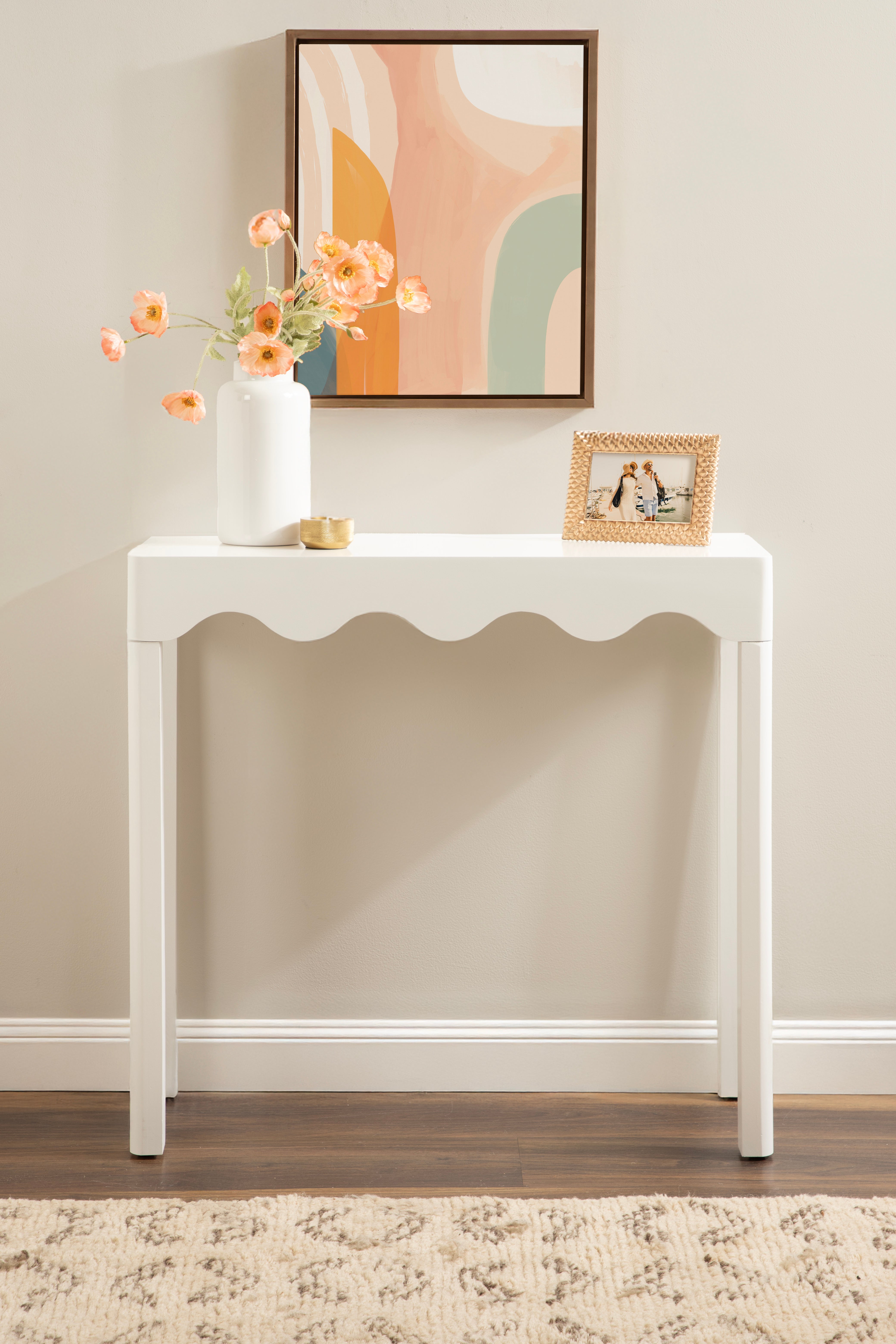 Maida Wood Console Table