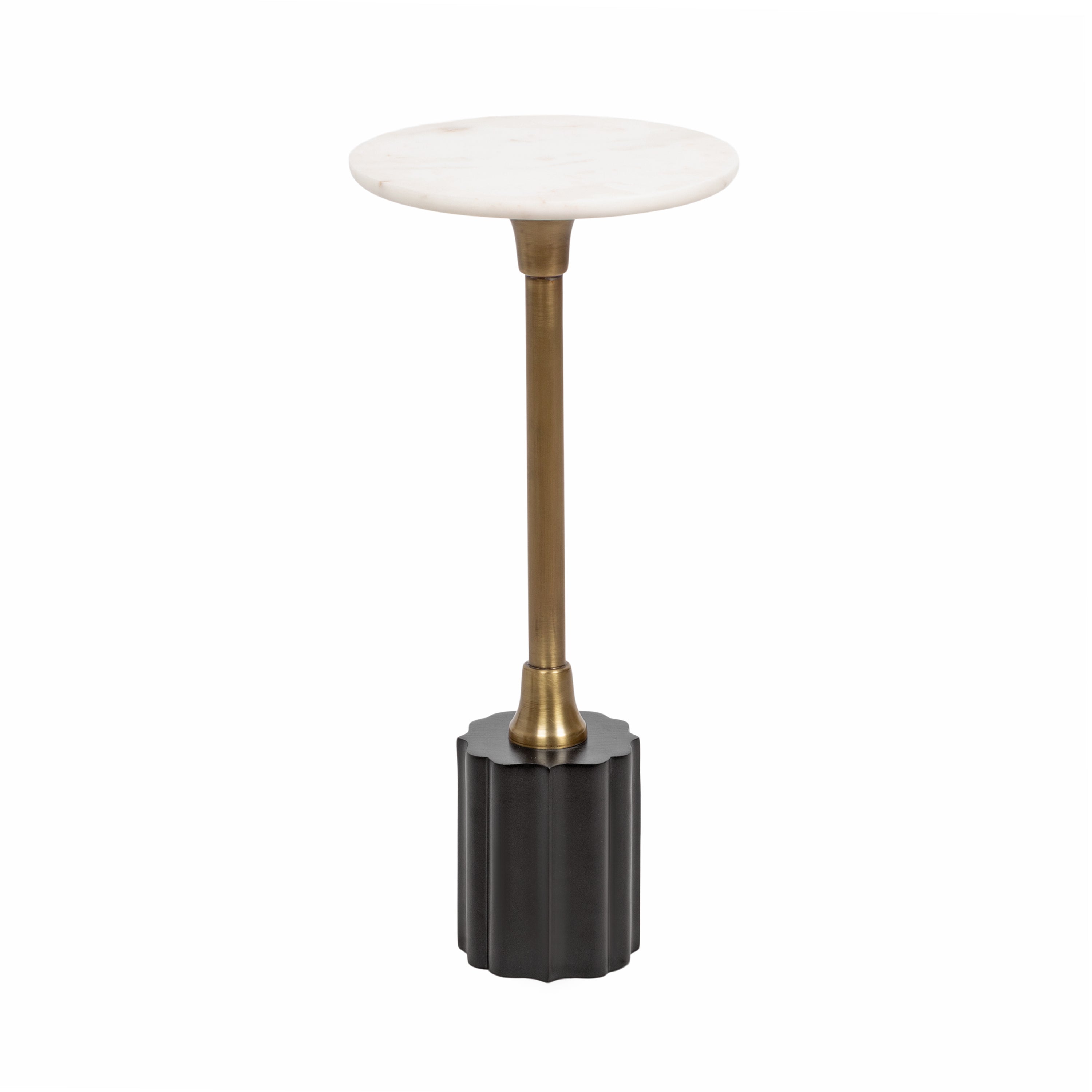 Nisha Round Marble Drink Table