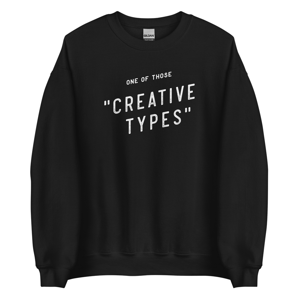 creative types crewneck